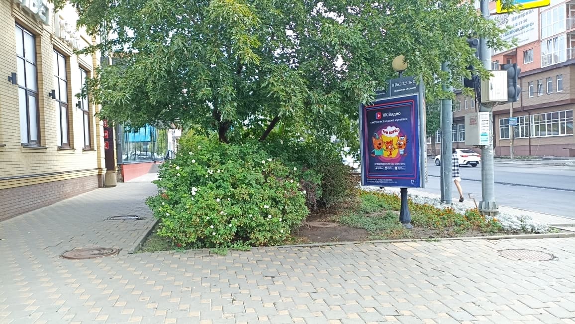 shit 3x6 Реклама 1.2x1.8 по адресу Красноармейская ул., 107 - Кировский пр.,100 (левая сторона)