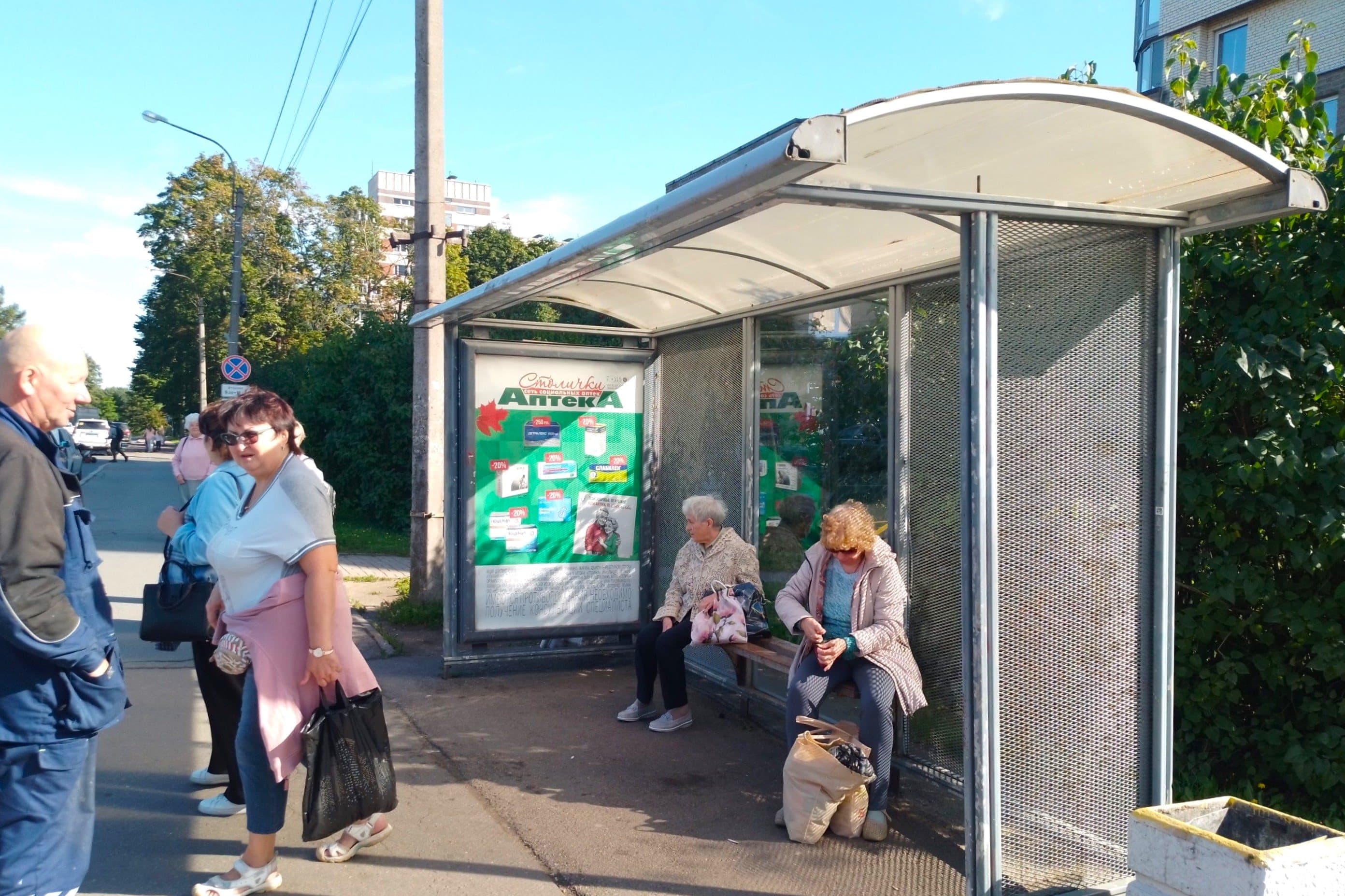 Сестрорецк МО, Воскова ул. 5 - ост. "Станция Сестрорецк", сторона А Санкт-Петербург. Сестрорецк МО, Воскова ул. 5 - ост. "Станция Сестрорецк", сторона А