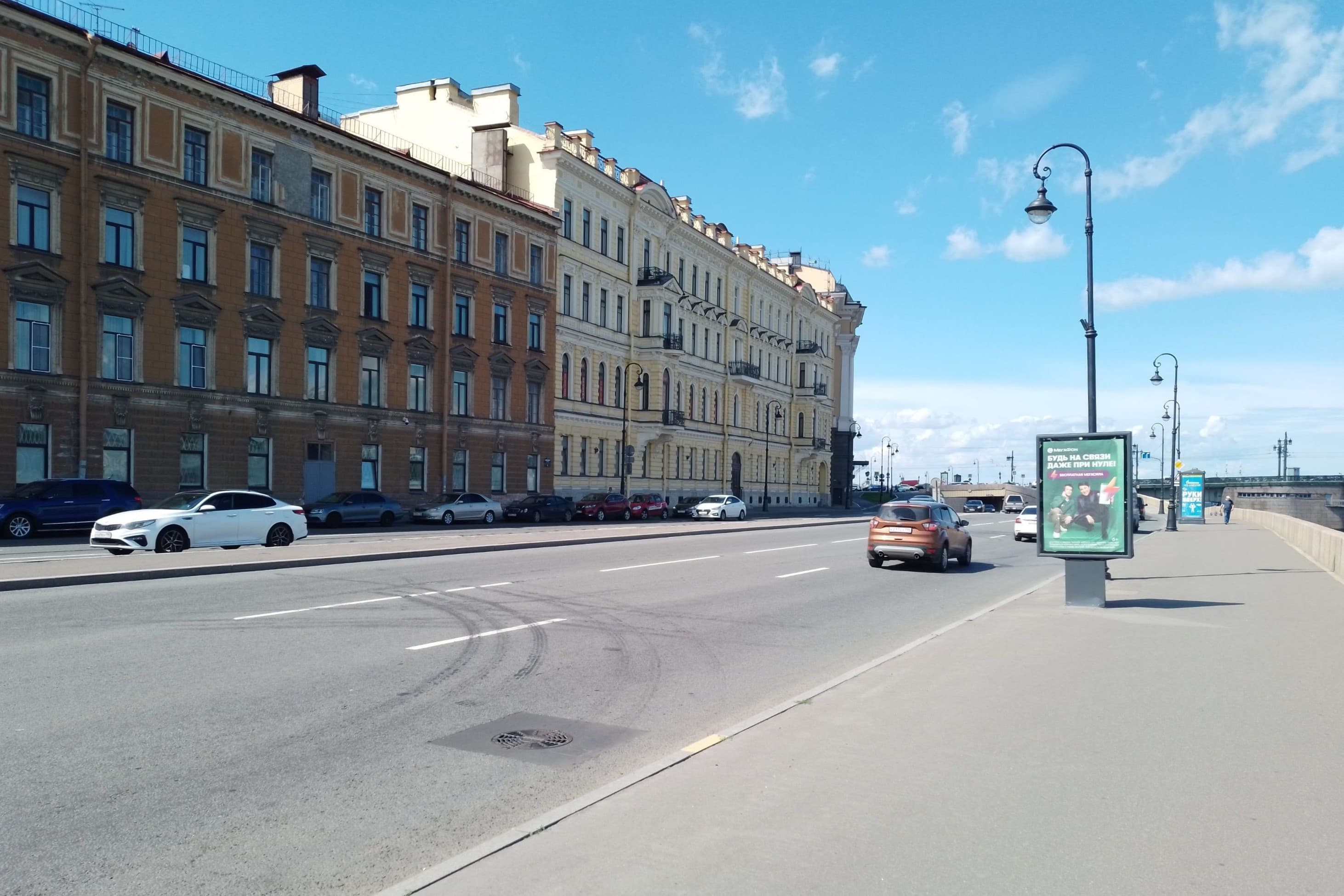 Воскресенская наб., напротив д. 28, сторона А Санкт-Петербург. Воскресенская наб., напротив д. 28, сторона А
