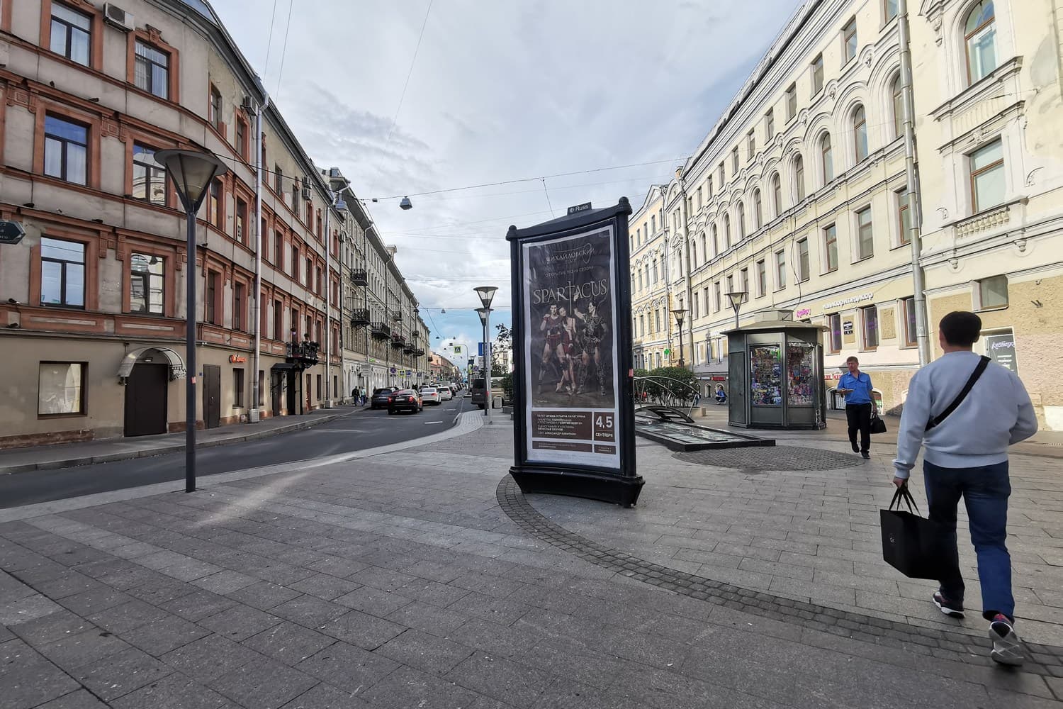 Большая Московская ул. 8, Х с ул. Малая Московская, (м. "Владимирская"), сторона А Санкт-Петербург. Большая Московская ул. 8, Х с ул. Малая Московская, (м. "Владимирская"), сторона А