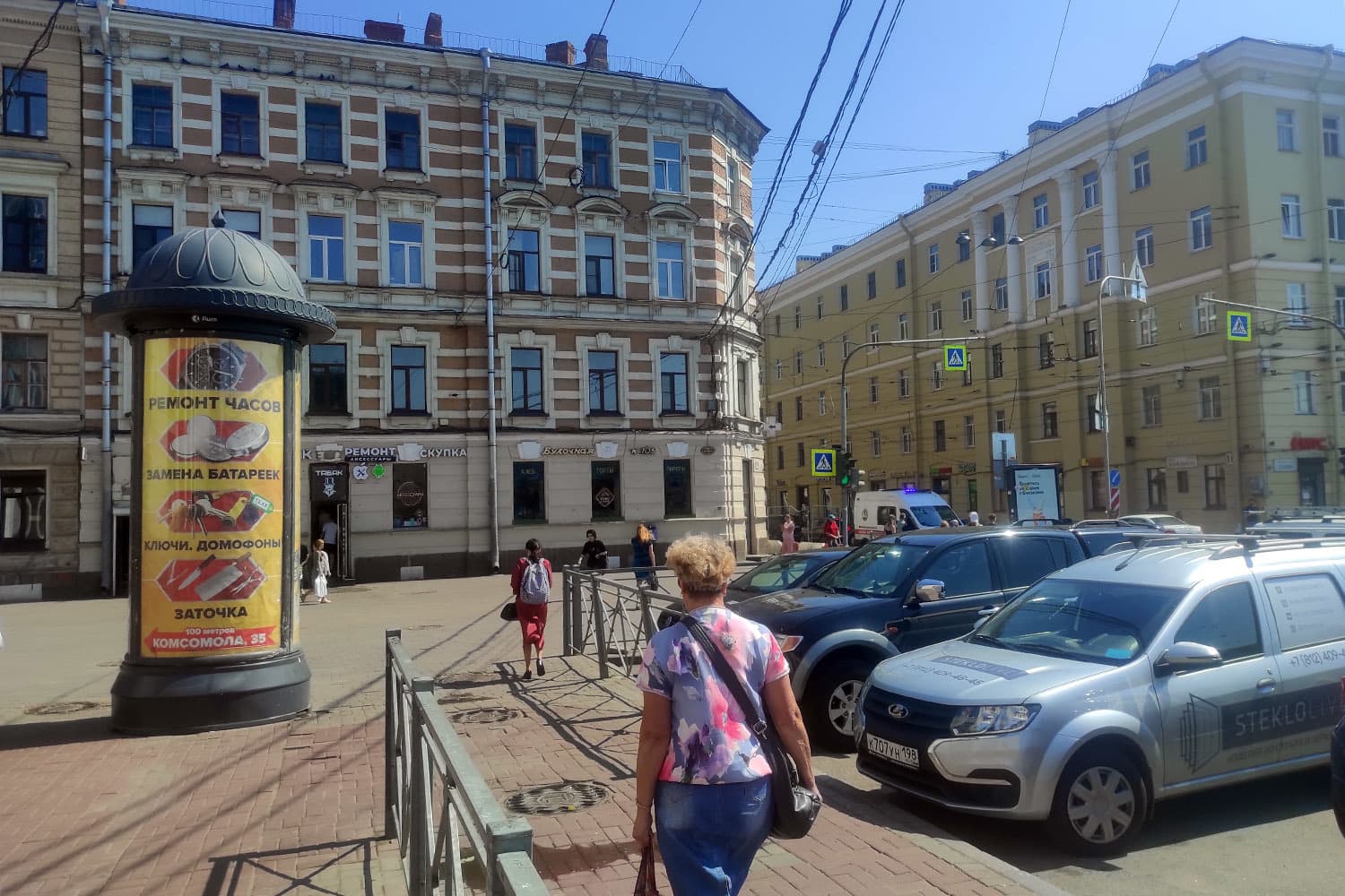 Комсомола ул. / Ленина пл. 6, уст.1 / Финляндский вокзал / ст.м. "Пл. Ленина", сторона Б Санкт-Петербург. Комсомола ул. / Ленина пл. 6, уст.1 / Финляндский вокзал / ст.м. "Пл. Ленина", сторона Б