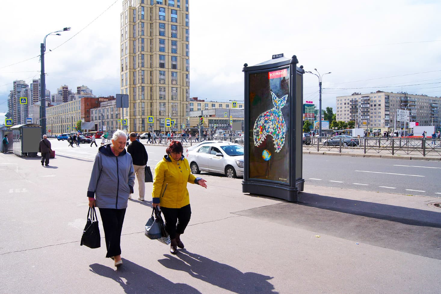 Просвещения пр. 86 к.1 / Гражданский пр., сторона С Санкт-Петербург. Просвещения пр. 86 к.1 / Гражданский пр., сторона С