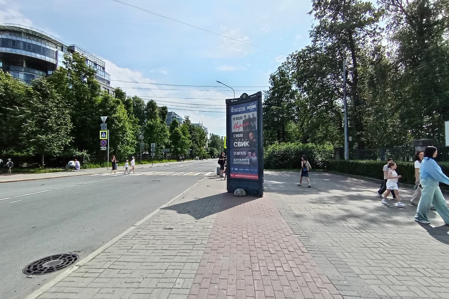 Рюхина ул. 9, Х с Морским проспектом, (м. "Крестовский остров", Приморский парк Победы), сторона А Санкт-Петербург. Рюхина ул. 9, Х с Морским проспектом, (м. "Крестовский остров", Приморский парк Победы), сторона А