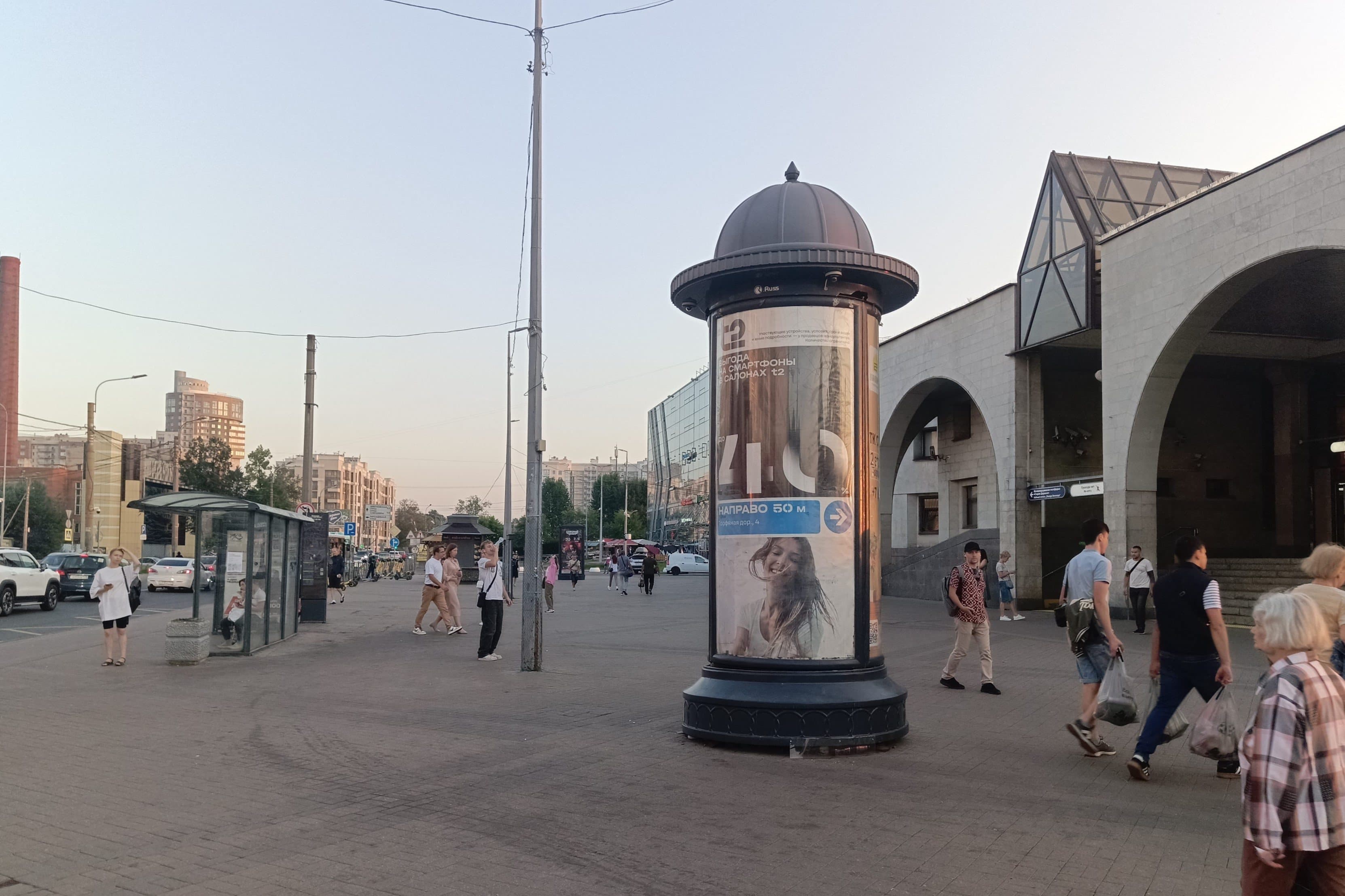 Торфяная дорога 4, Х с ул. Заусадебная, (м. "Старая Деревня", ТЦ "Гулливер"), поз. 1, сторона А Санкт-Петербург. Торфяная дорога 4, Х с ул. Заусадебная, (м. "Старая Деревня", ТЦ "Гулливер"), поз. 1, сторона А
