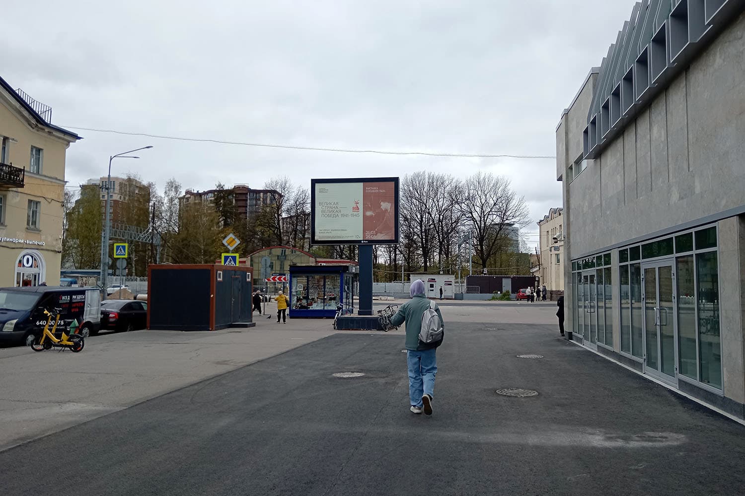 Удельный пр./ Елецкая ул., д. 15 / ст. м. "Удельная" роллер (метро закрыто до 05.2025), сторона А2 Санкт-Петербург. Удельный пр./ Елецкая ул., д. 15 / ст. м. "Удельная" роллер (метро закрыто до 05.2025), сторона А2