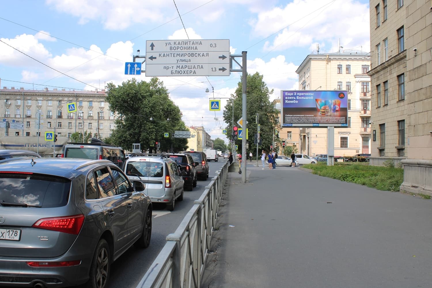 shit 3x6 Реклама 3x6 по адресу Большой Сампсониевский пр. / Кантемировская ул. 11 (из центра) DIGITAL