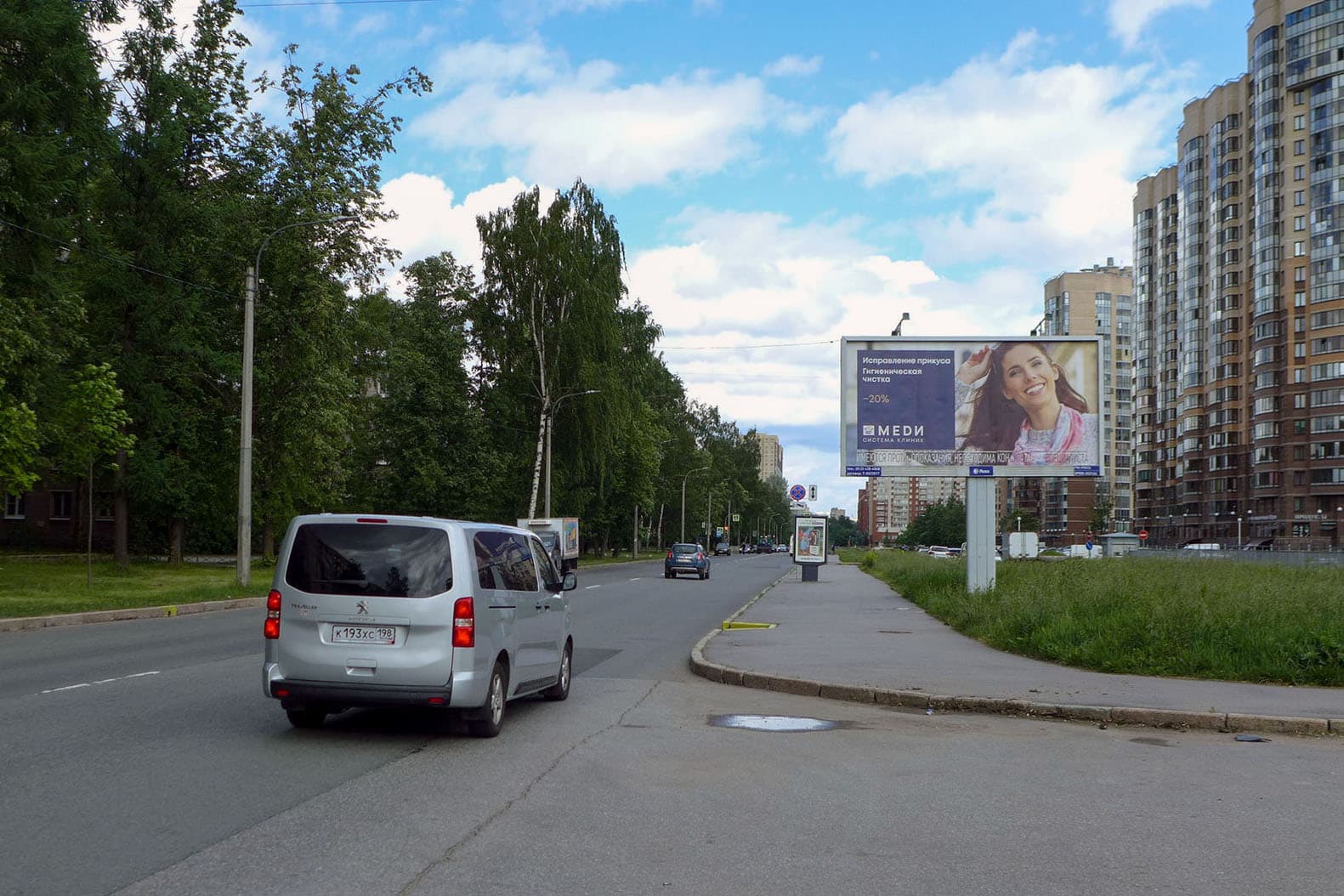 Бутлерова ул. 9, сторона А Санкт-Петербург. Бутлерова ул. 9, сторона А