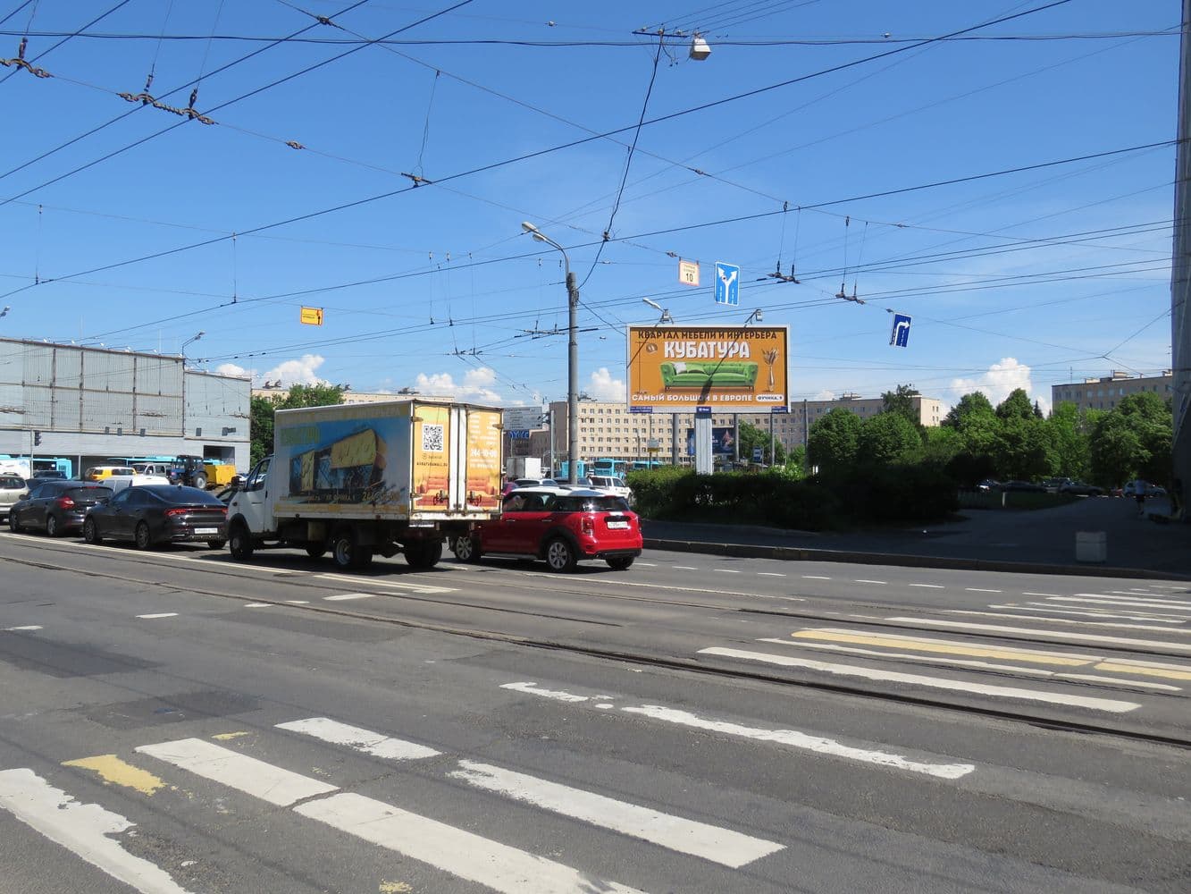 Красногвардейская площадь 3, Х с Новочеркасским проспектом, (светофор), сторона А Санкт-Петербург. Красногвардейская площадь 3, Х с Новочеркасским проспектом, (светофор), сторона А