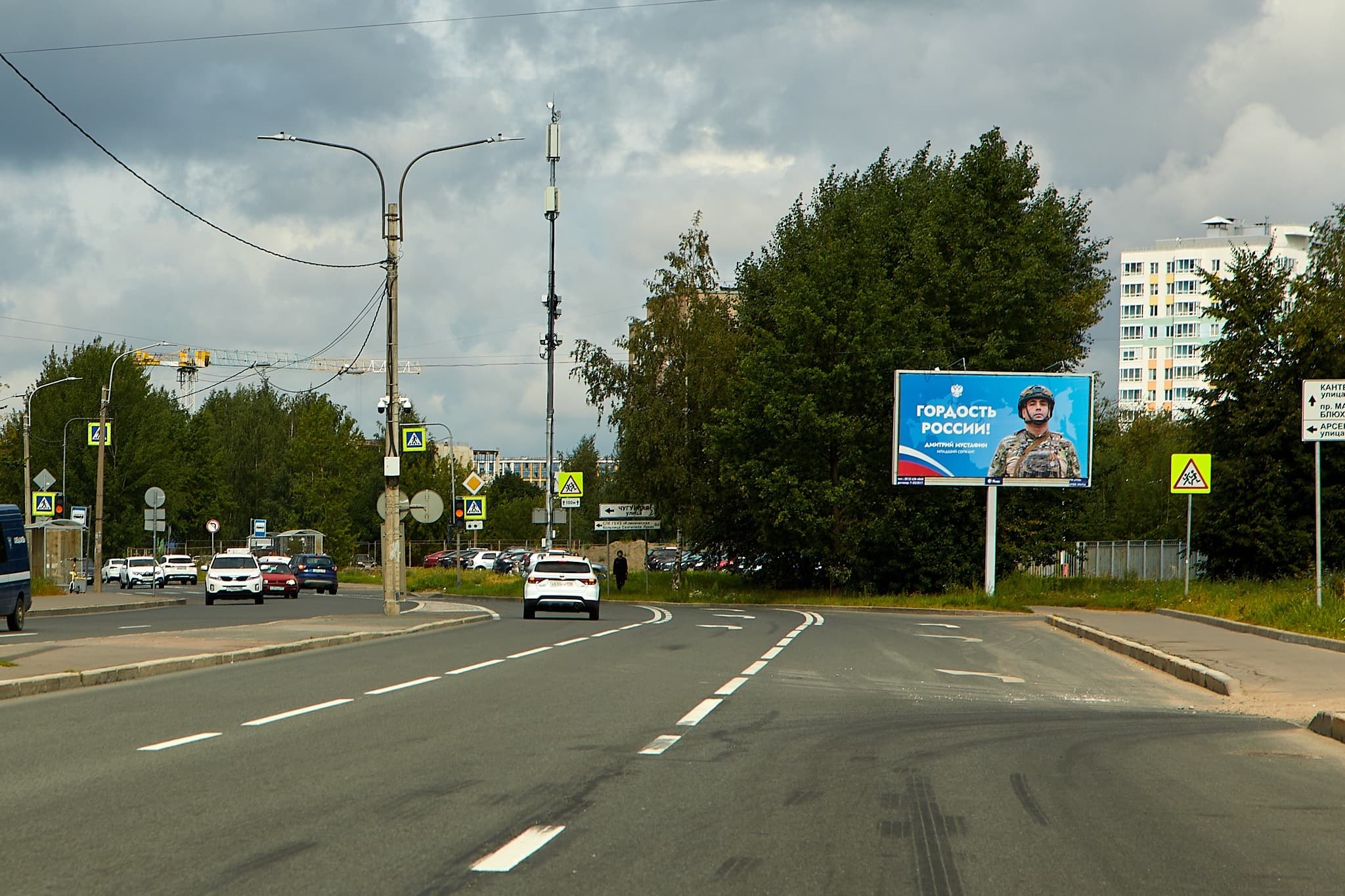 Полюстровский пр. 61, сторона А Санкт-Петербург. Полюстровский пр. 61, сторона А