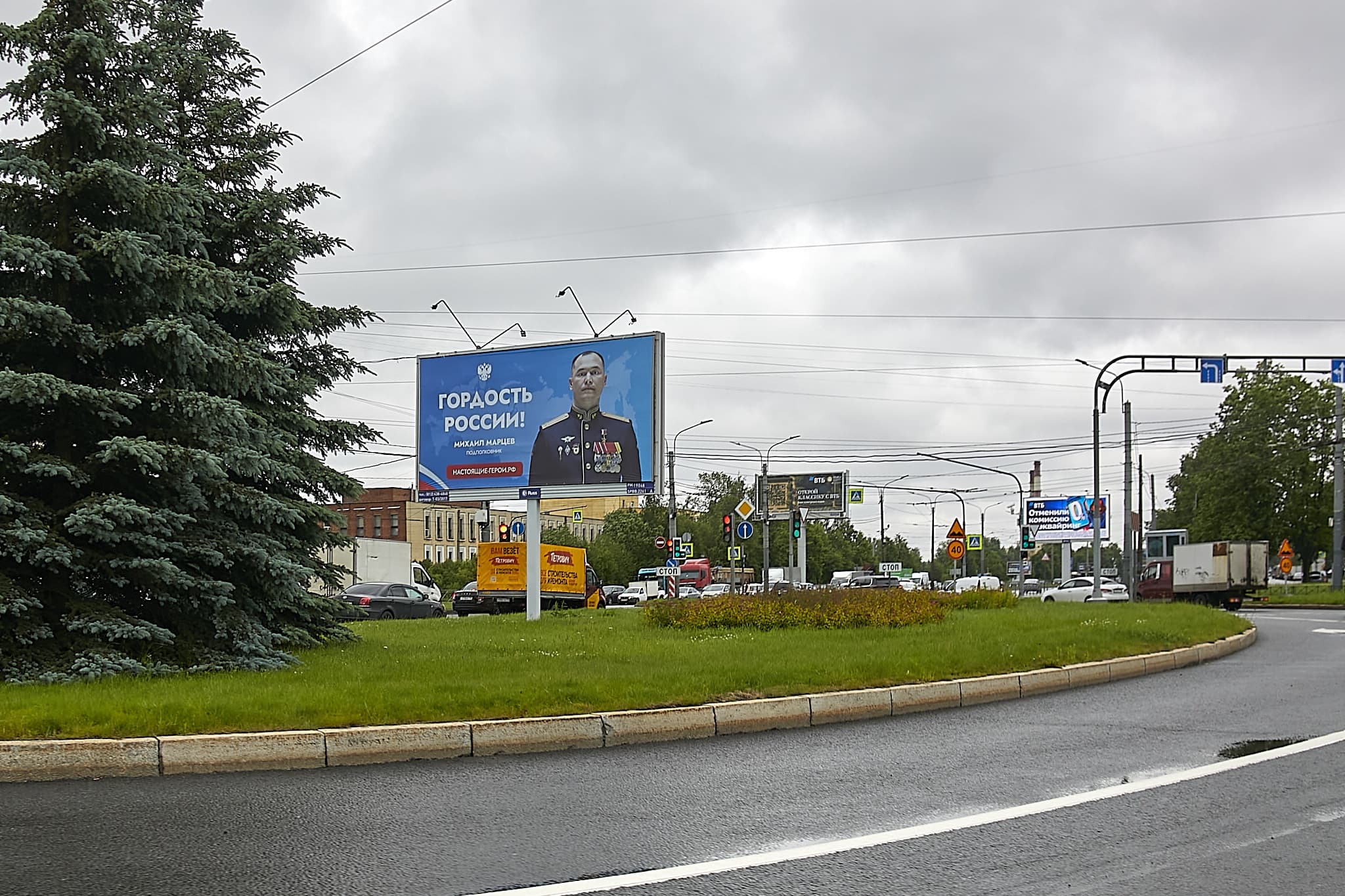 Руставели ул., четная сторона, ЦРП, Х с проспектом Науки, (светофор, а/с "Санрайз Групп Пискаревский, EXEED"), сторона А Санкт-Петербург. Руставели ул., четная сторона, ЦРП, Х с проспектом Науки, (светофор, а/с "Санрайз Групп Пискаревский, EXEED"), сторона А