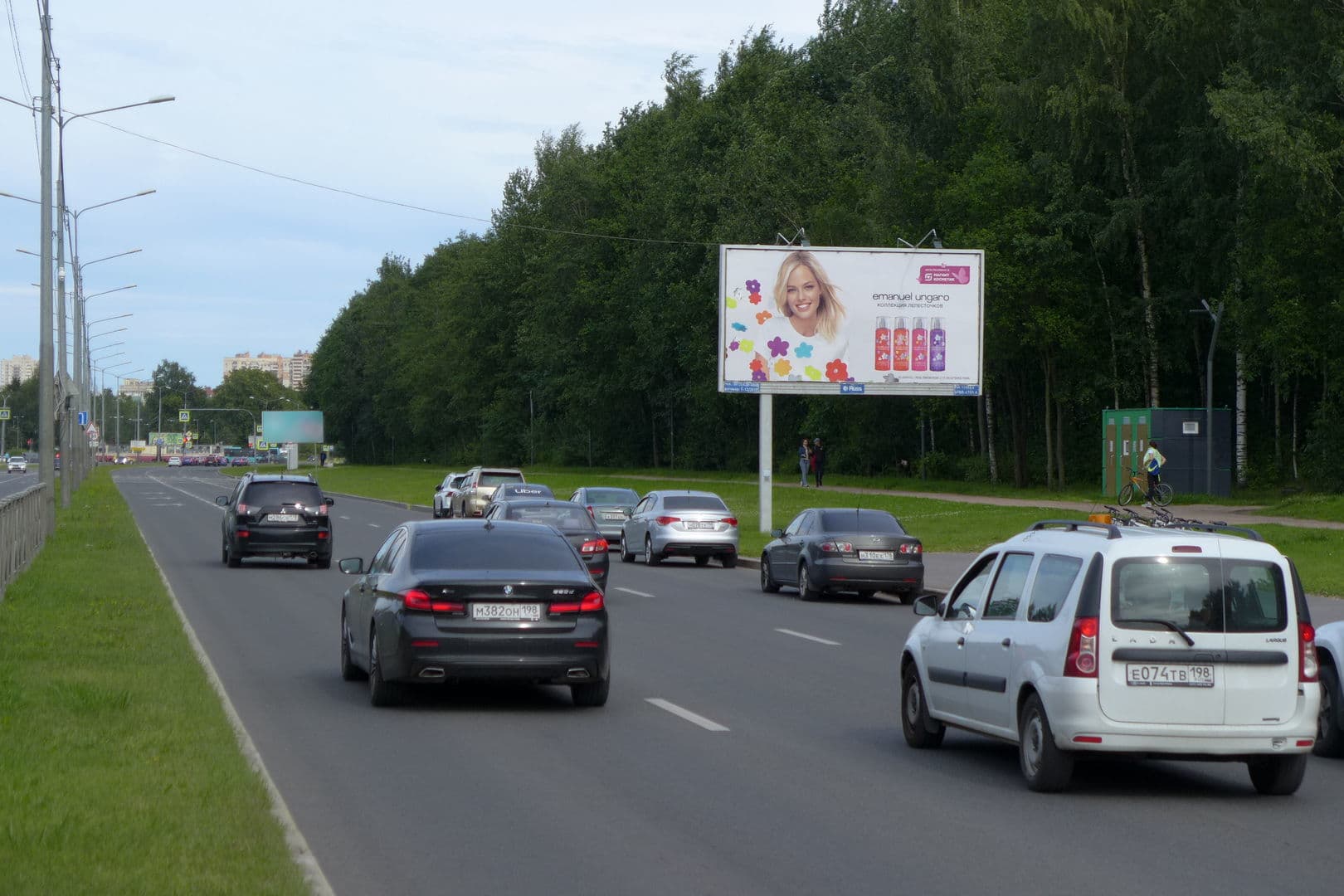 Северный пр. 28, напротив (к Культуры пр.), сторона А Санкт-Петербург. Северный пр. 28, напротив (к Культуры пр.), сторона А