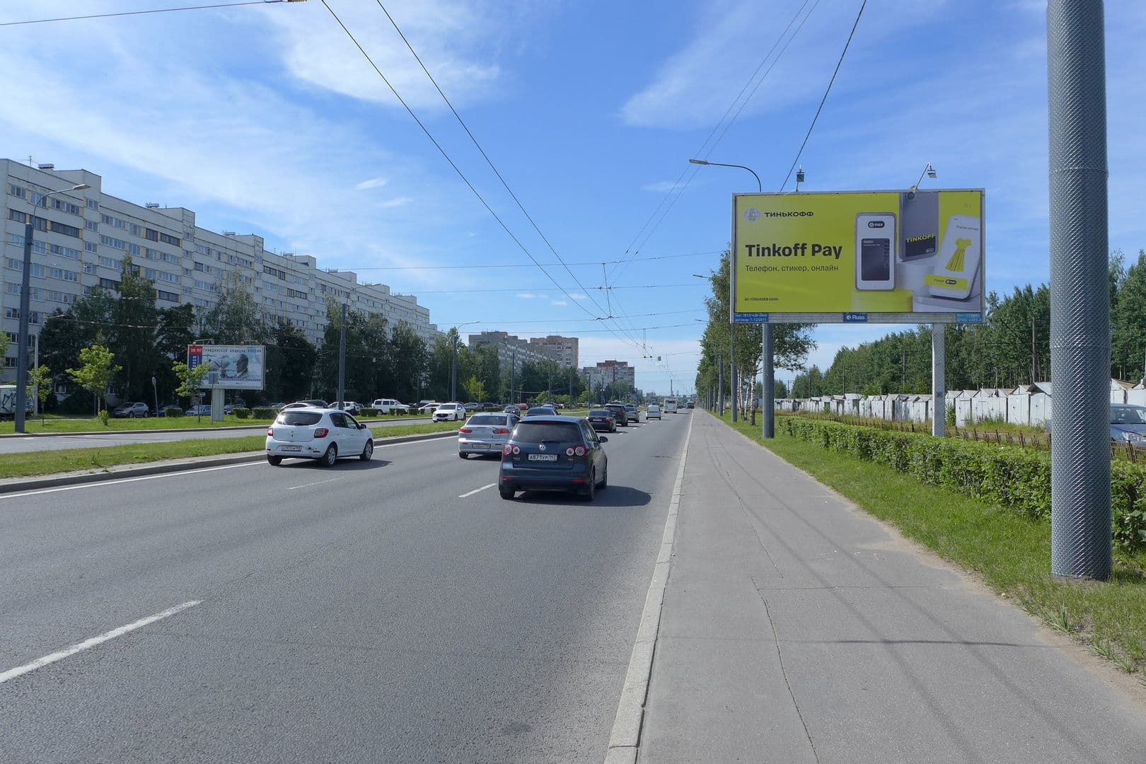 Суздальский пр. 79, напротив / Светлановский пр. (к Культуры пр.), сторона А Санкт-Петербург. Суздальский пр. 79, напротив / Светлановский пр. (к Культуры пр.), сторона А