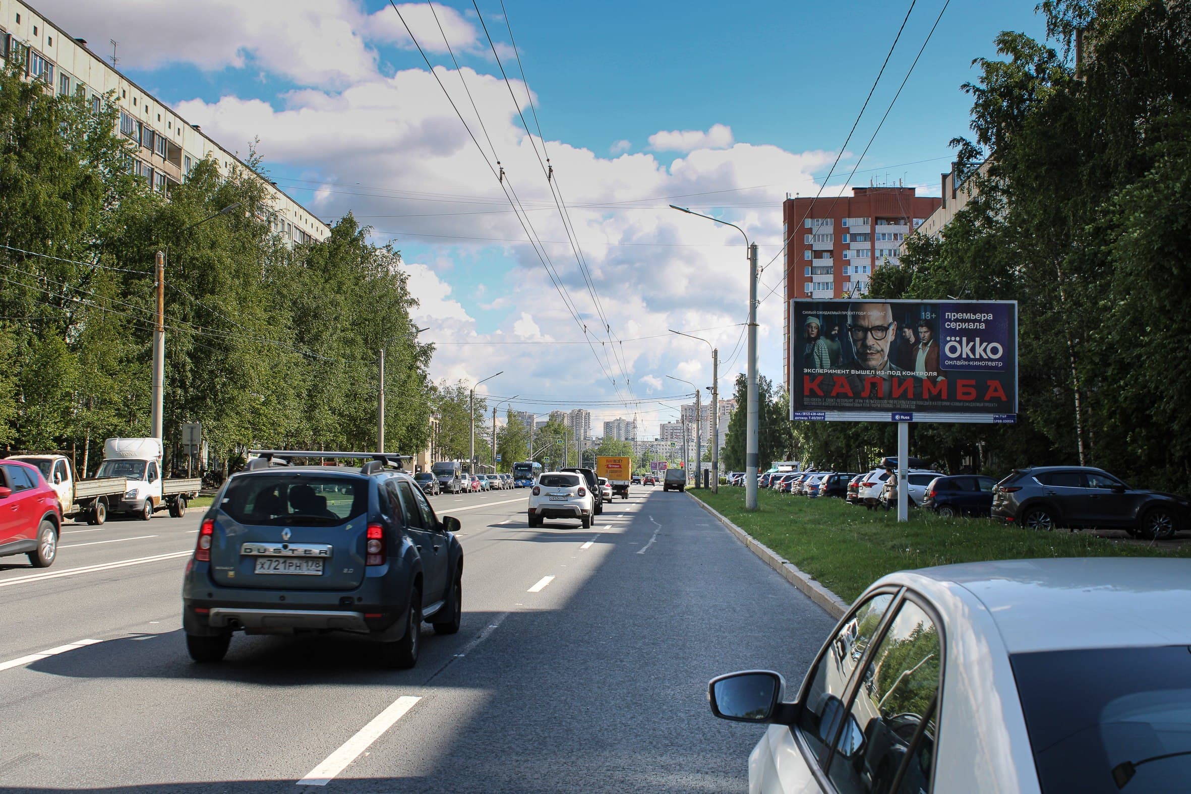 Светлановский пр. 79 (из центра), сторона А Санкт-Петербург. Светлановский пр. 79 (из центра), сторона А