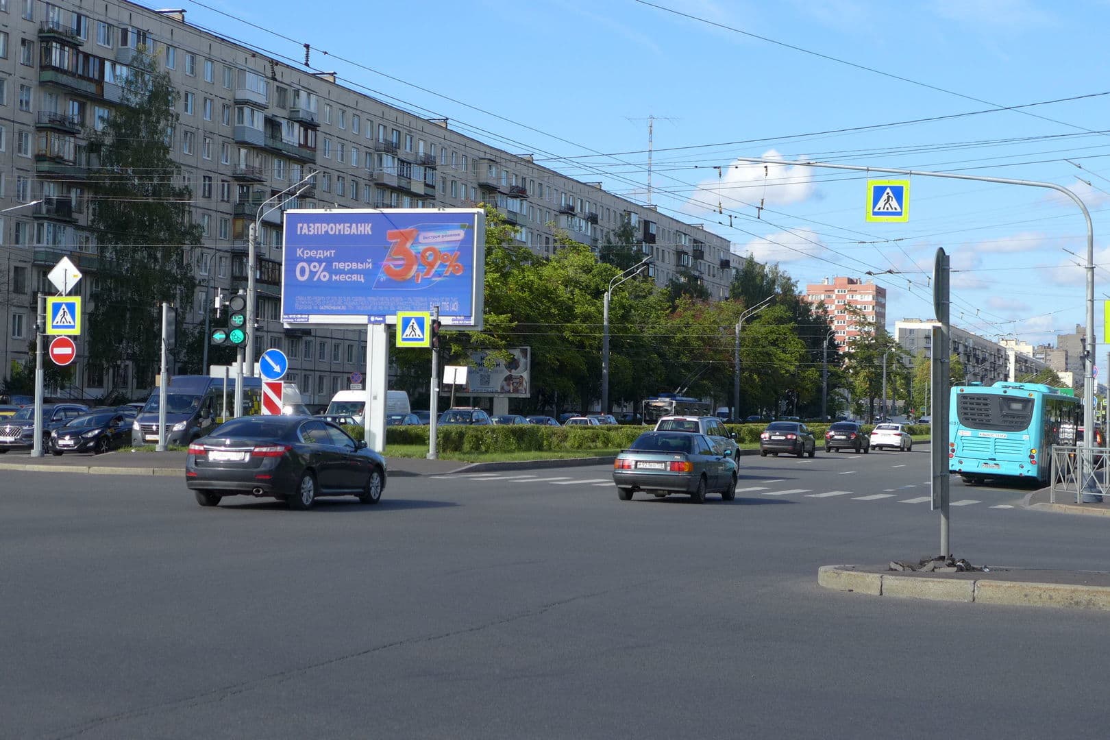 shit 3x6 Реклама 3x6 по адресу Светлановский пр. 91 / Луначарского пр. (р/п из центра) DIGITAL