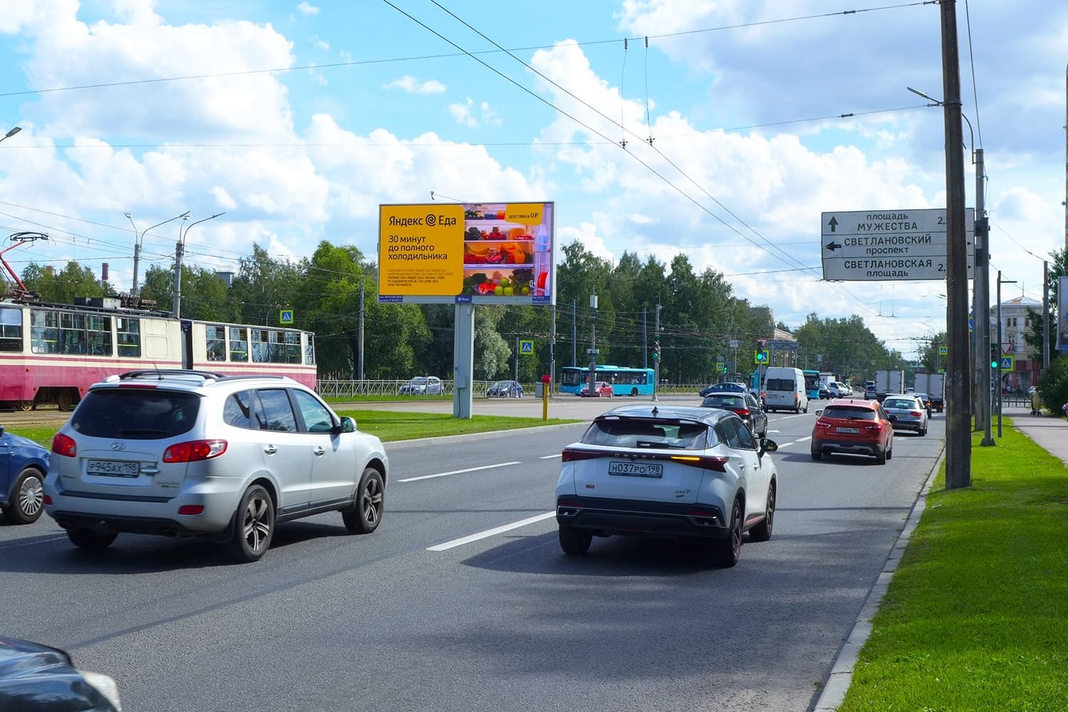 shit 3x6 Реклама 3x6 по адресу Тихорецкий пр. 21 / Светлановский пр. (р/п в центр) DIGITAL