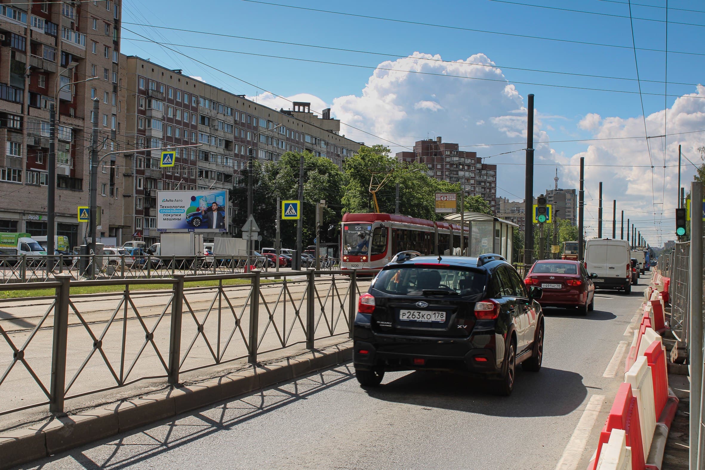 Тихорецкий пр. 39 / Академика Бойкова ул., сторона Б Санкт-Петербург. Тихорецкий пр. 39 / Академика Бойкова ул., сторона Б