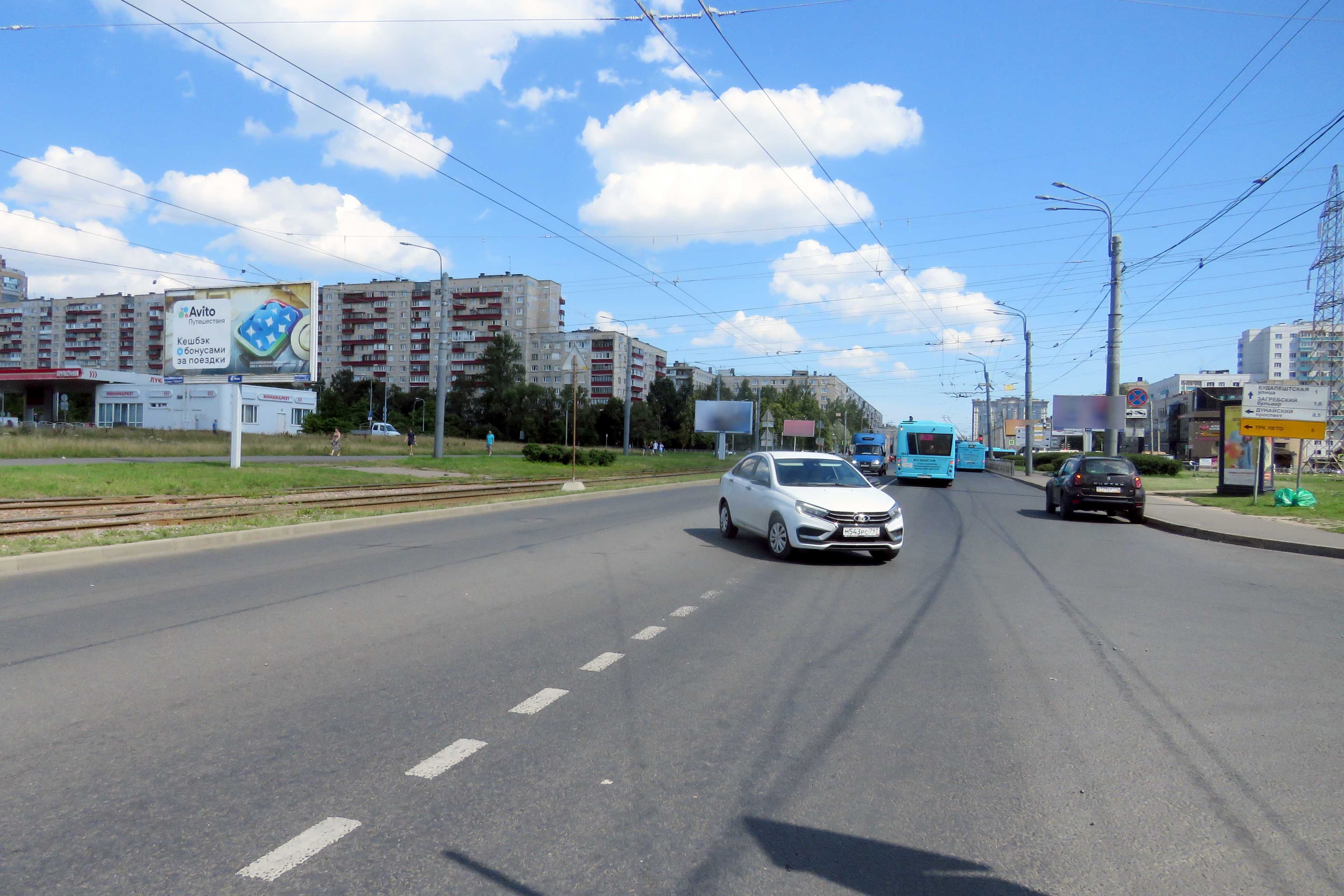 Ярослава Гашека ул. / Балканская ул., напротив (от Балканской пл.), сторона Б Санкт-Петербург. Ярослава Гашека ул. / Балканская ул., напротив (от Балканской пл.), сторона Б