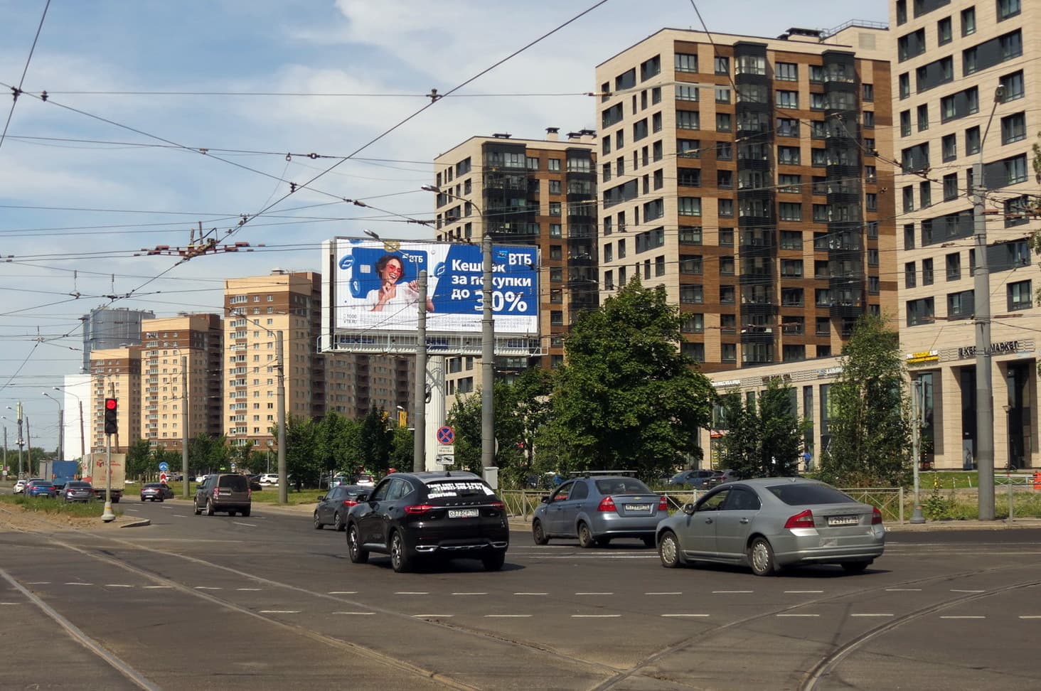 shit 3x6 Реклама big по адресу Дальневосточный пр. 9 к. 1, напротив / Коллонтай ул. (в центр) ПРИЗМАВИЖН