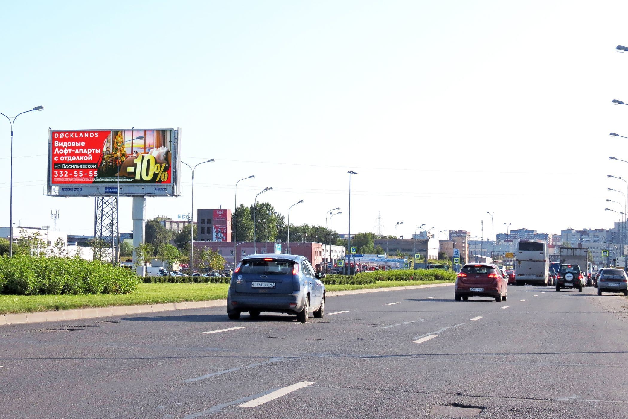 shit 3x6 Реклама big по адресу Долгоозерная ул. / Мартыновский сквер (к Парашютной ул.)