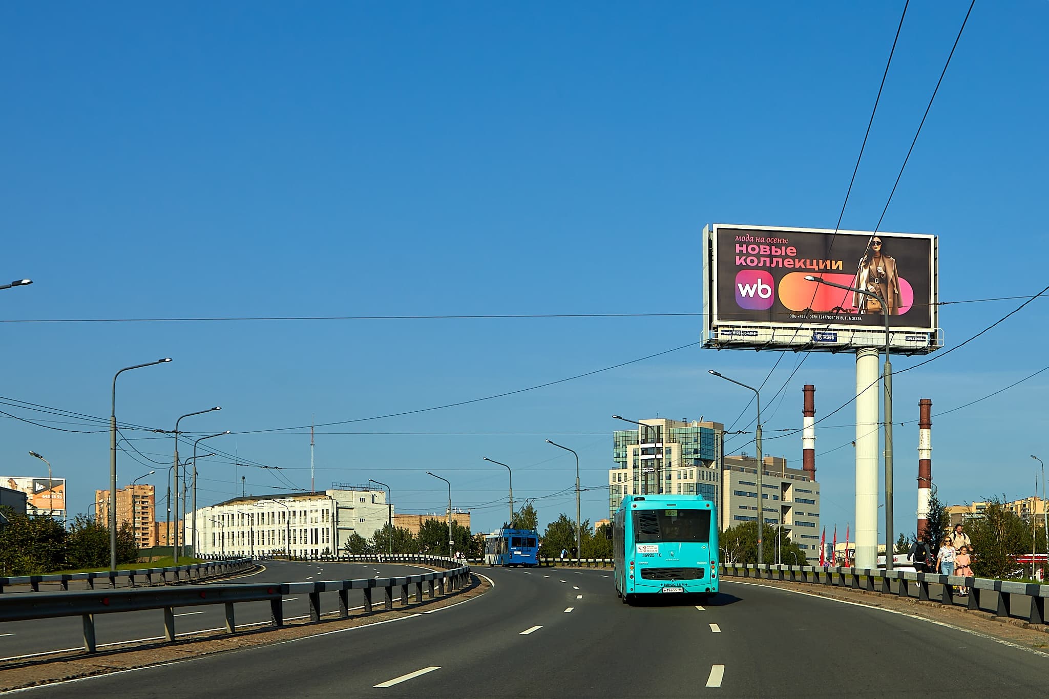 Гражданский проспект, нечетная сторона, съезд с Кушелевского путепровода, (а/с "Аксель-Моторс Север"), сторона А Санкт-Петербург. Гражданский проспект, нечетная сторона, съезд с Кушелевского путепровода, (а/с "Аксель-Моторс Север"), сторона А