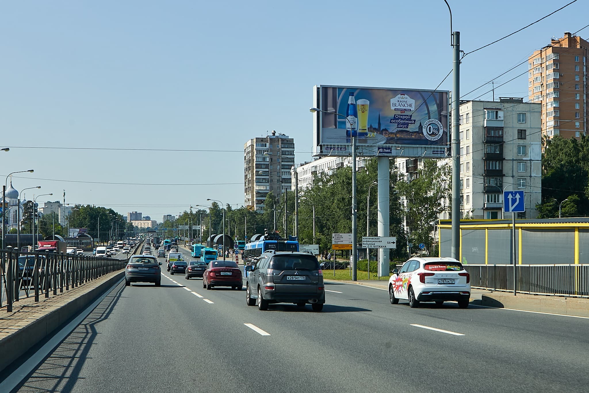 Пискаревский проспект 40, Х с ул. Брюсовская, съезд с путепровода, сторона А Санкт-Петербург. Пискаревский проспект 40, Х с ул. Брюсовская, съезд с путепровода, сторона А