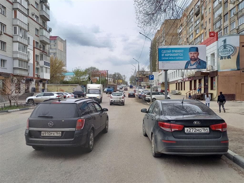 Чапаева ул., 99/109 (магазин "БУМ"), сторона А Саратов. Чапаева ул., 99/109 (магазин "БУМ"), сторона А