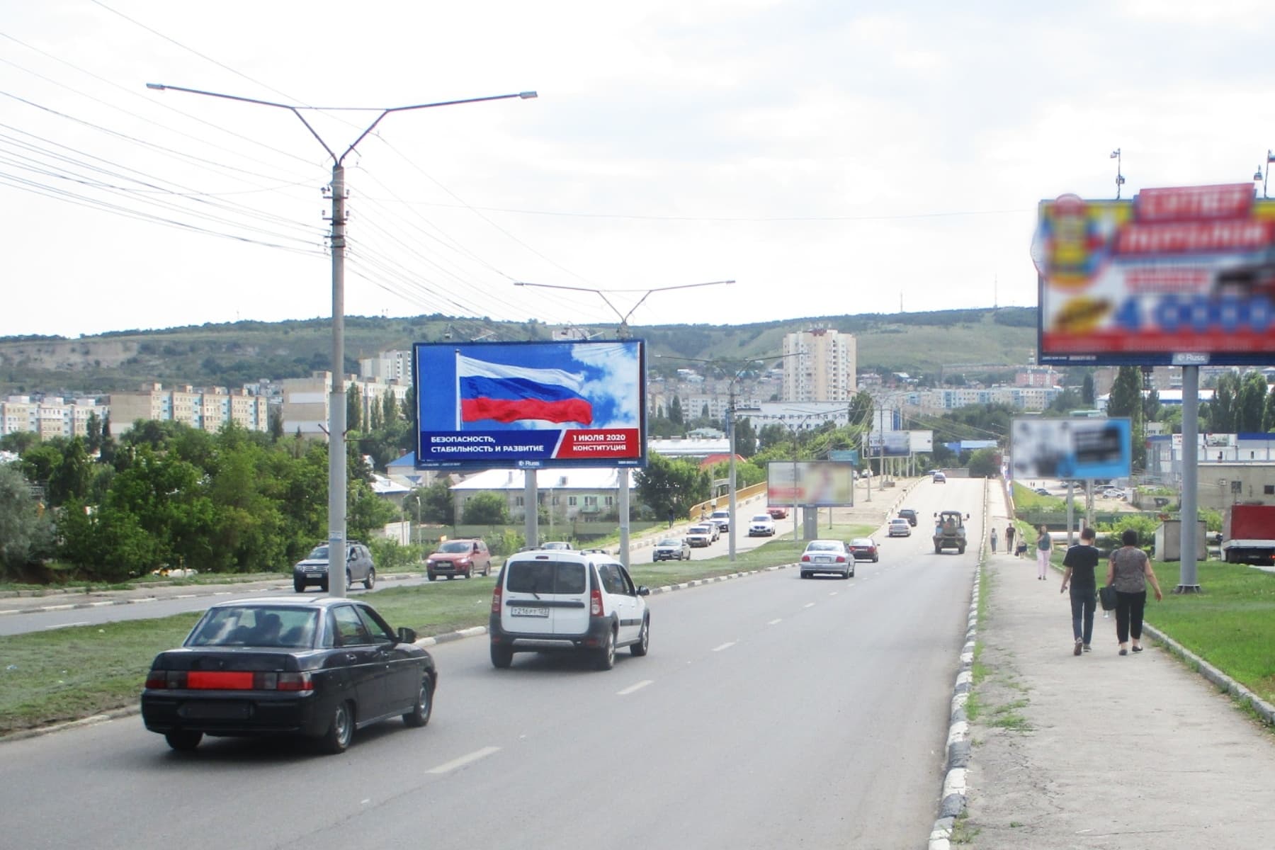 shit 3x6 Реклама 3x6 по адресу Техническая ул. (мост, 150м автосалон Лада)