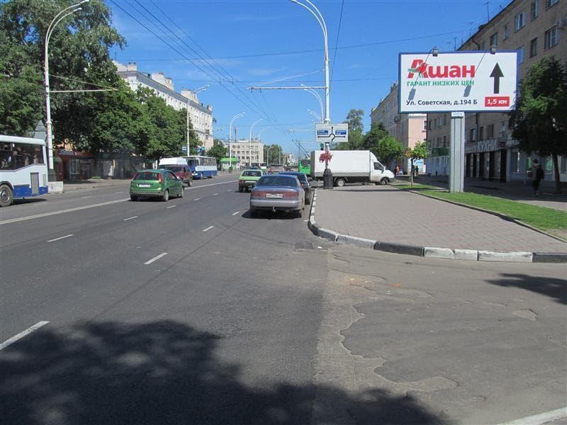 shit 3x6 Реклама 3x6 по адресу Советская ул., д.167