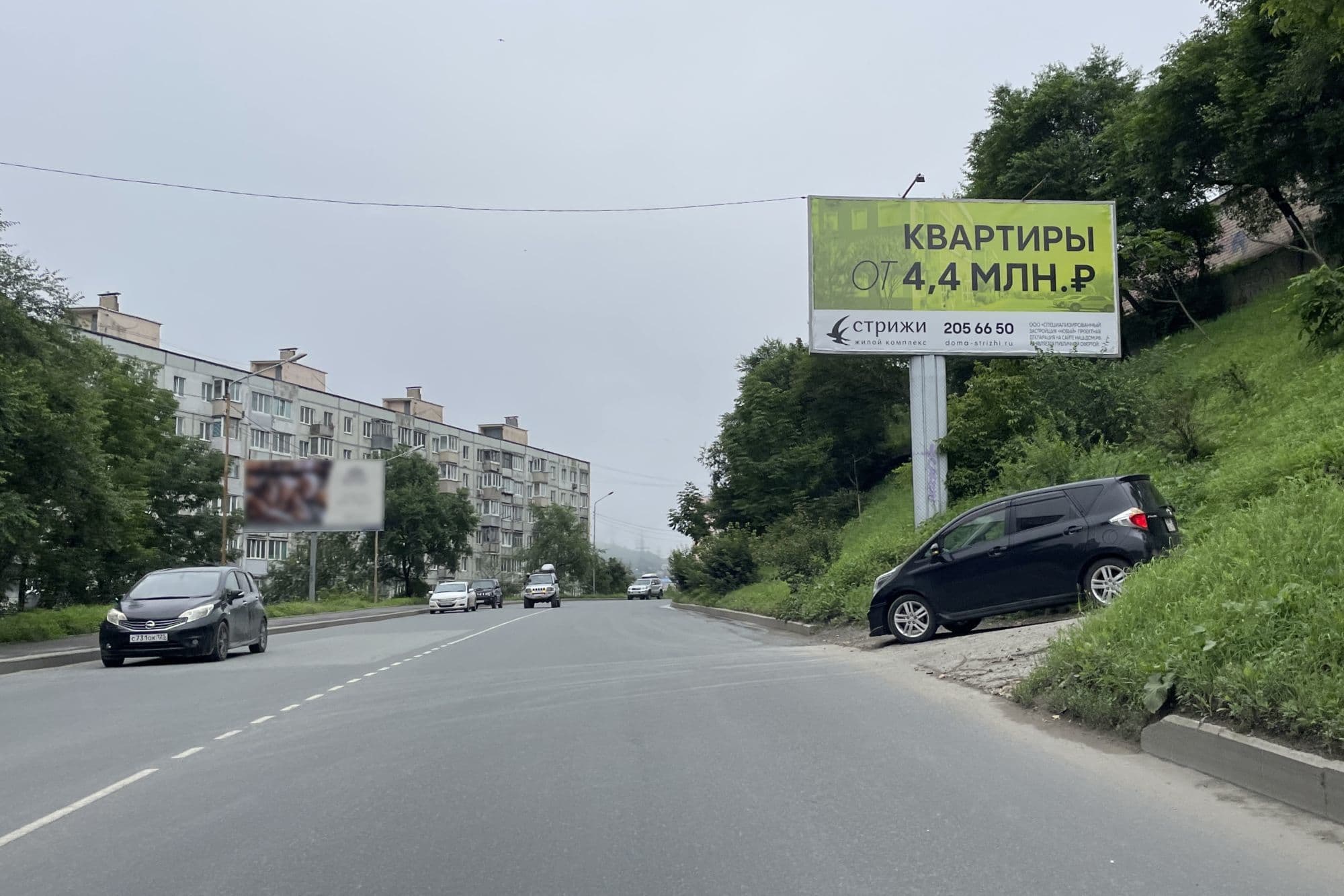 Котельникова, 16, А (6,06х2,99м) (№ 523), сторона А Владивосток. Котельникова, 16, А (6,06х2,99м) (№ 523), сторона А