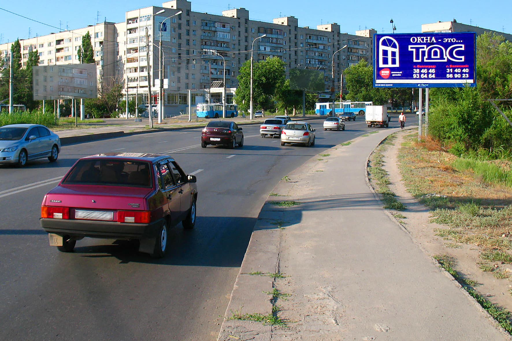 shit 3x6 Реклама 3x6 по адресу Н. Отрады ул. (Гостиница "КАСКАД") въезд в Волгоград с стороны Волжского