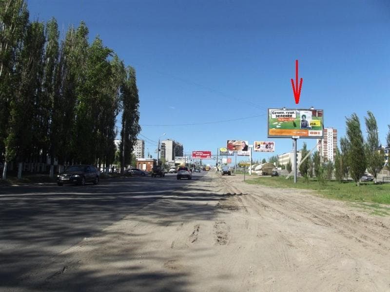 Землячки ул. / 30-лет Победы бул. (в 85м до пересечения, разделительная полоса), сторона А Волгоград. Землячки ул. / 30-лет Победы бул. (в 85м до пересечения, разделительная полоса), сторона А