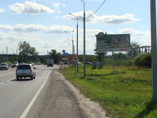 shit 3x6 Реклама 3x6 по адресу Трасса М8 "Москва-Архангельск" / Въезд в Вологду со стороны Архангельска (469км+020м), слева