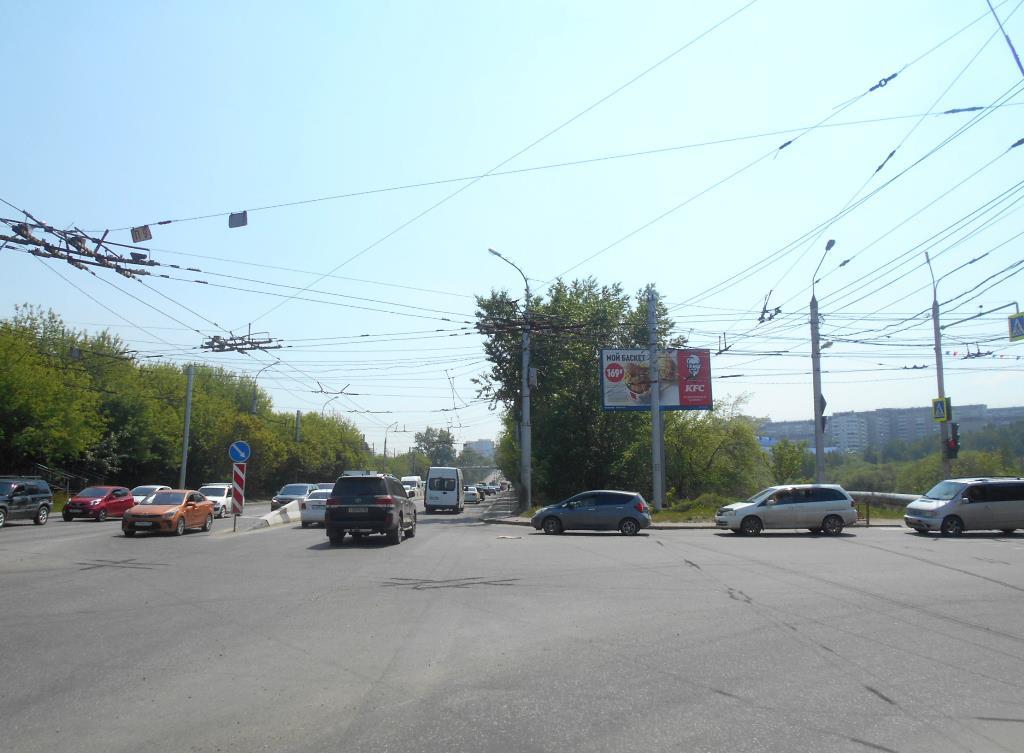 Реклама 3x6 по адресу Вампилова ул. (ТЦ "Первомайский")