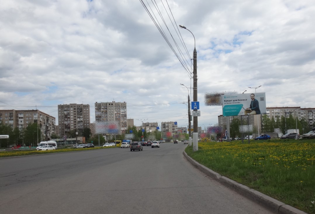 Реклама 3x6 по адресу Ленина ул.  Х  40 лет Победы ул., (гипермаркет "Ашан")
