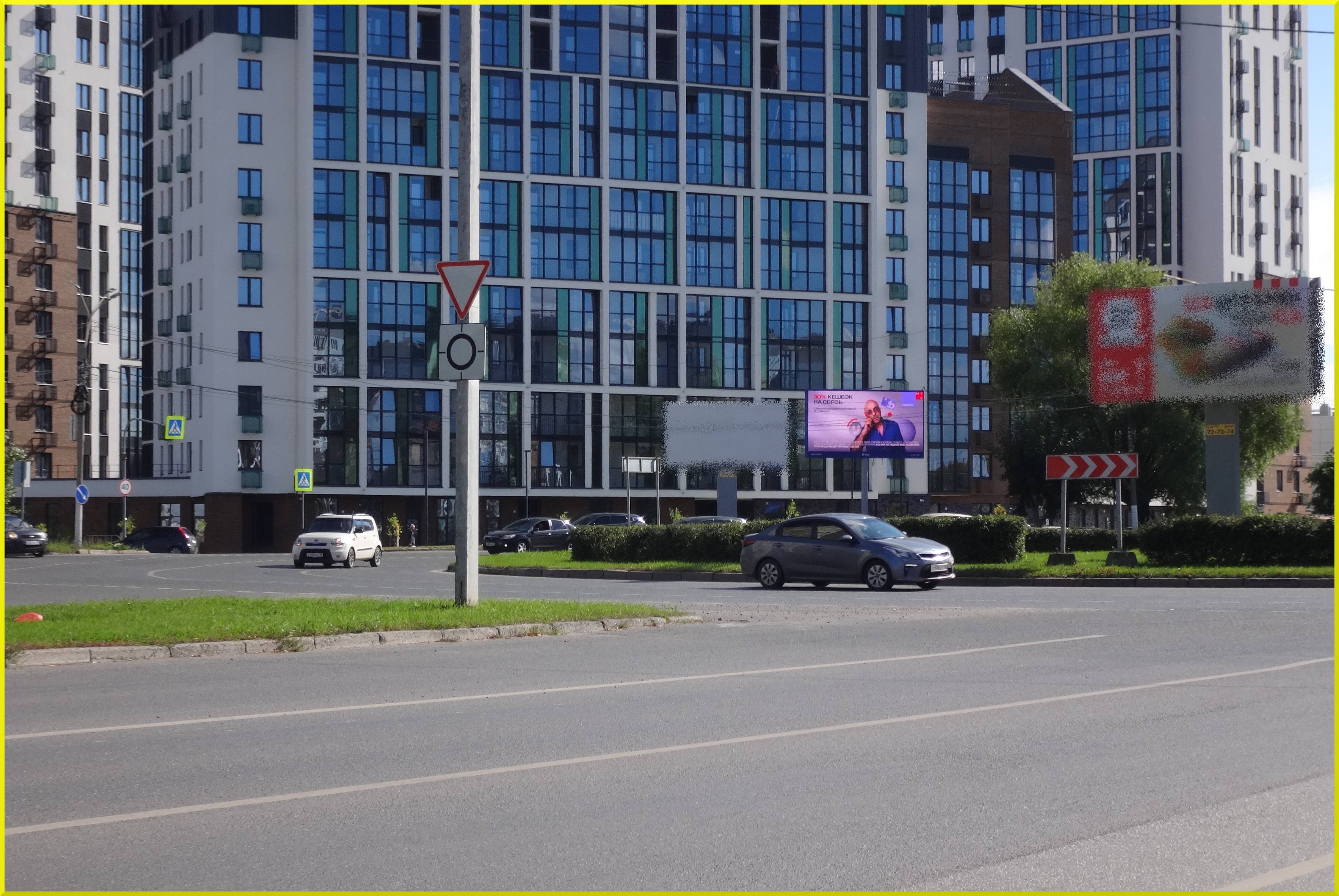 Реклама 3x6 по адресу Союзная ул. Х  Ленина ул. (правый щит) (Digital)_Запрет на размещение динамичных роликов на экранах