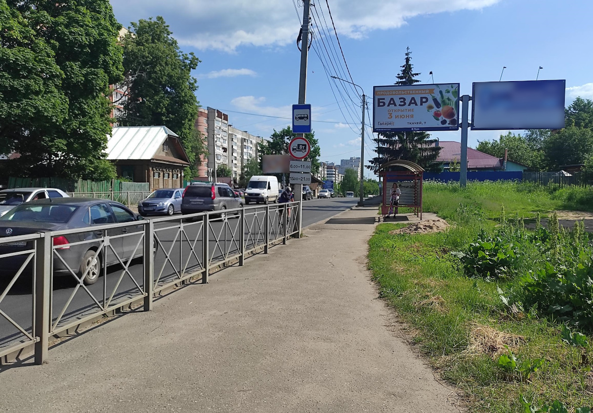 Реклама 3x6 по адресу И. Сусанина ул. / Шагова ул.