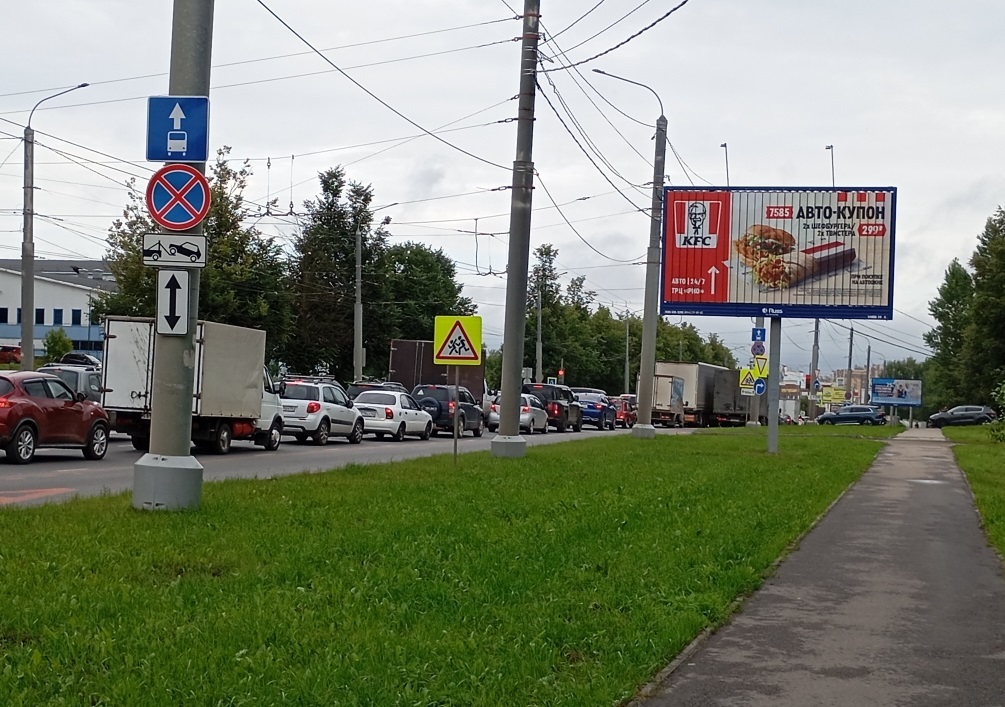 Реклама 3x6 по адресу Магистральная ул. , конечная общественного транспорта (призмавижн)