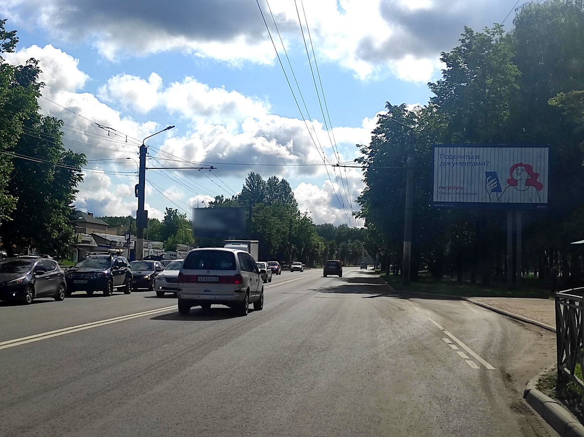Реклама 3x6 по адресу Профсоюзная ул., д. 3 н-в (призма)