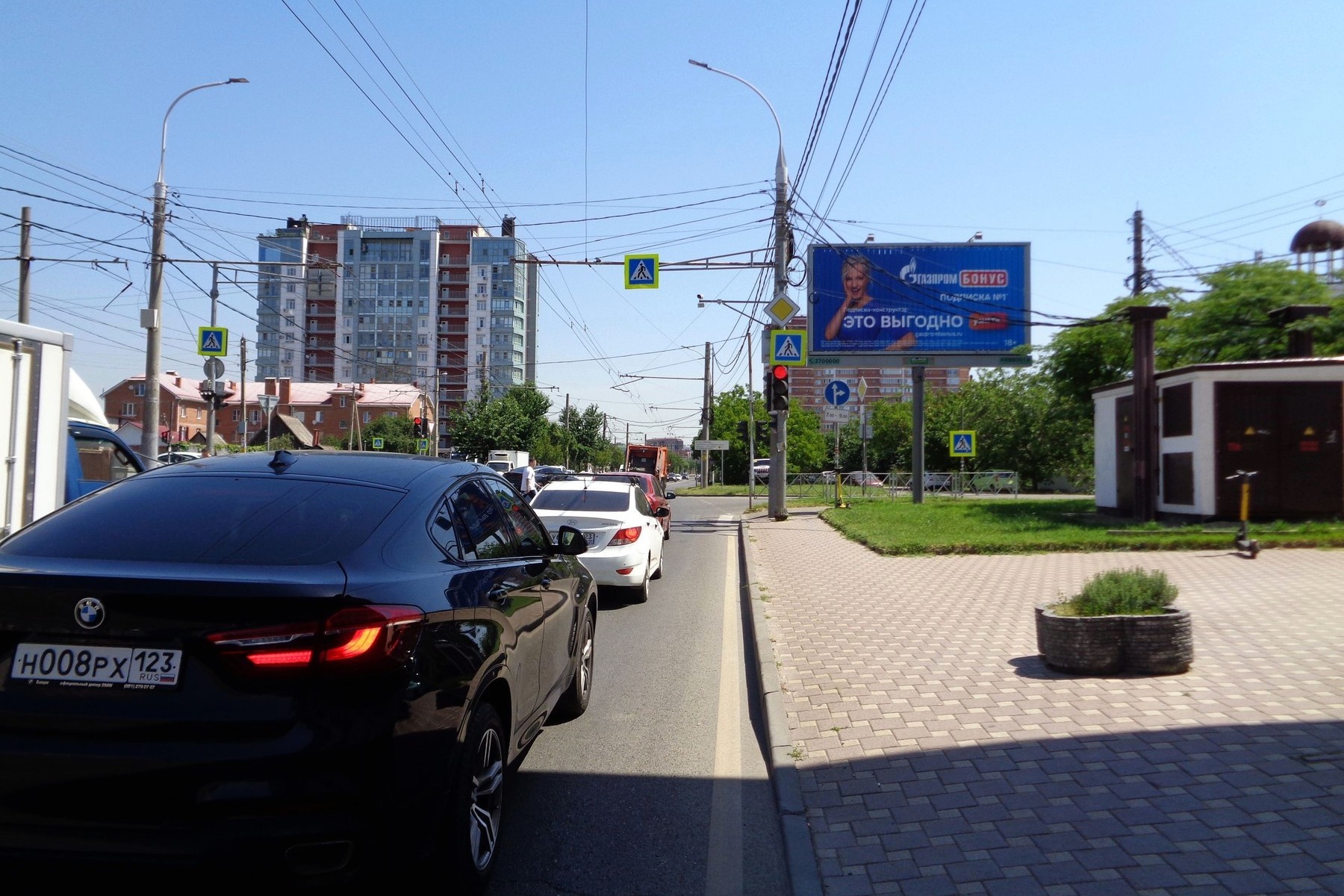 Реклама 3x6 по адресу Минская ул., х Харьковская ул.