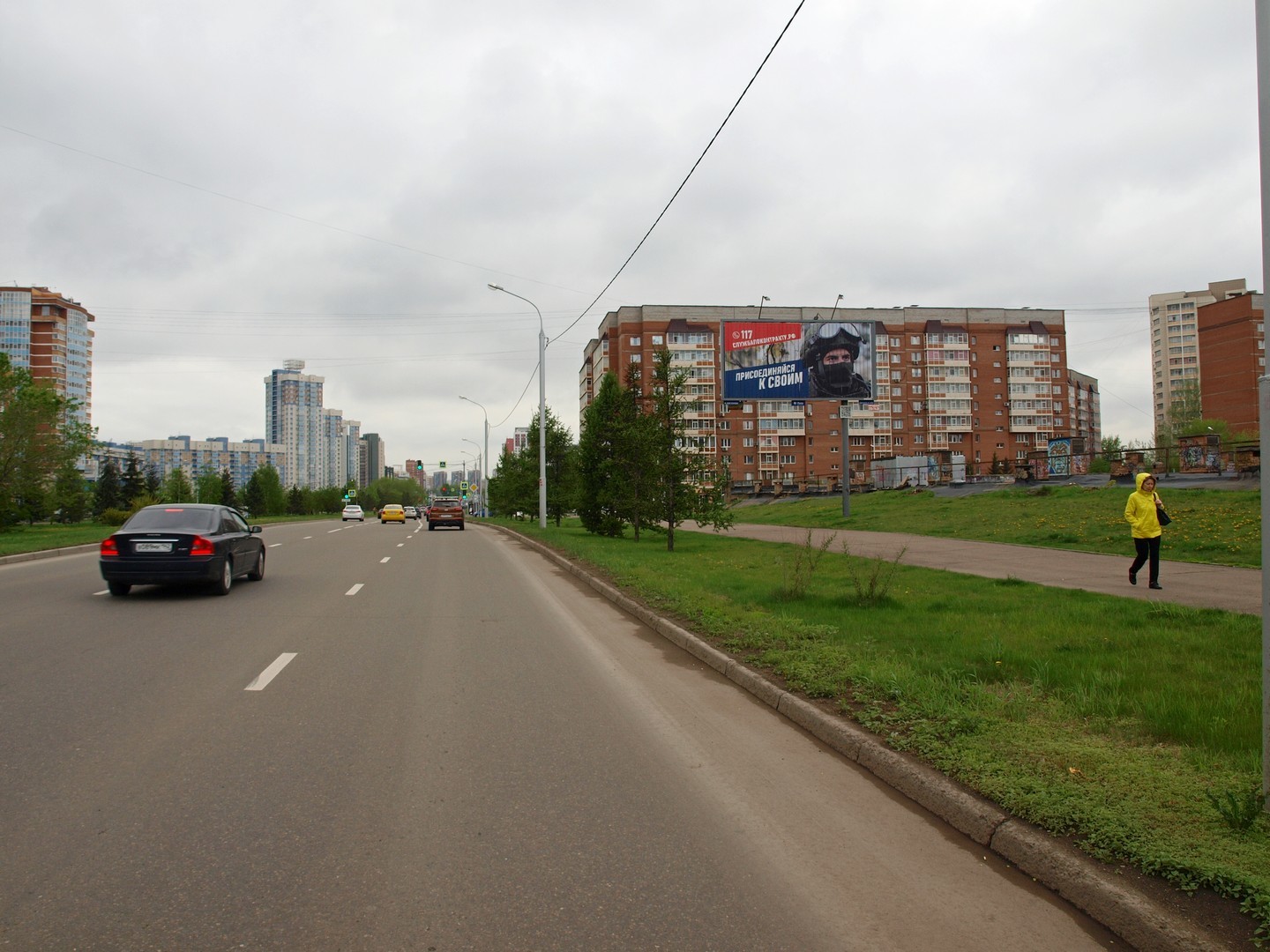 Реклама 3x6 по адресу Алексеева ул., 20а (призматрон)