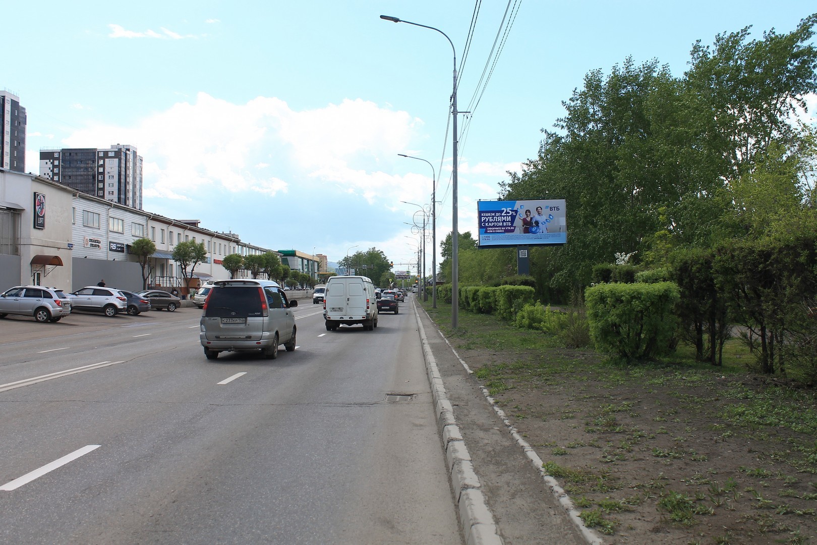 Реклама 3x6 по адресу Свердловская ул.  15 н-в стр. 30