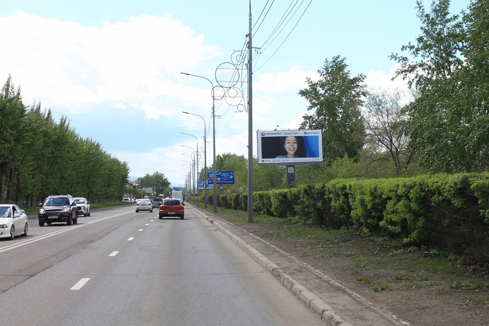 Реклама 3x6 по адресу Свердловская ул.  15 н-в стр. 8 поз. 2