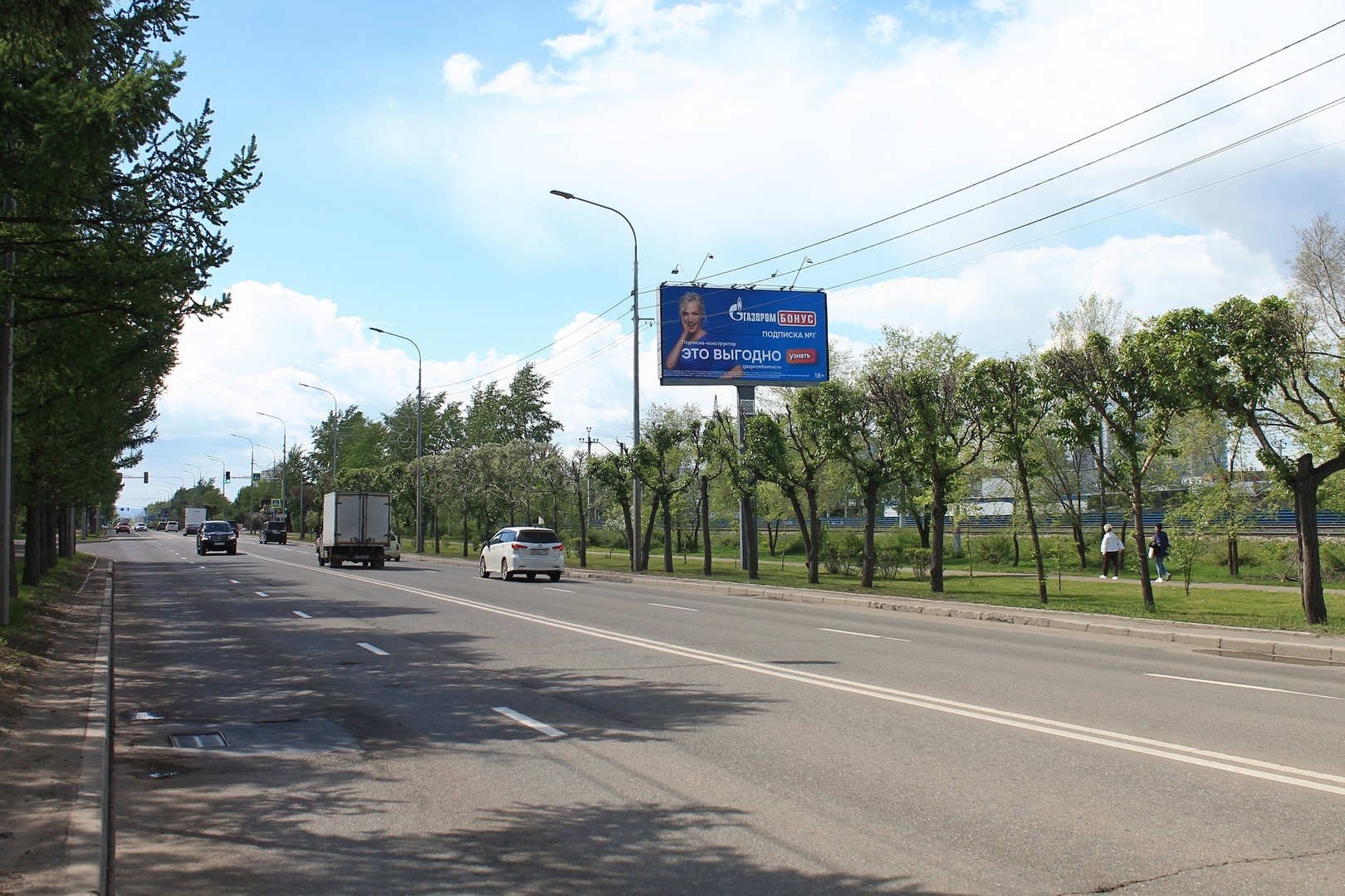 Реклама 3x6 по адресу Свердловская ул.  5 н-в