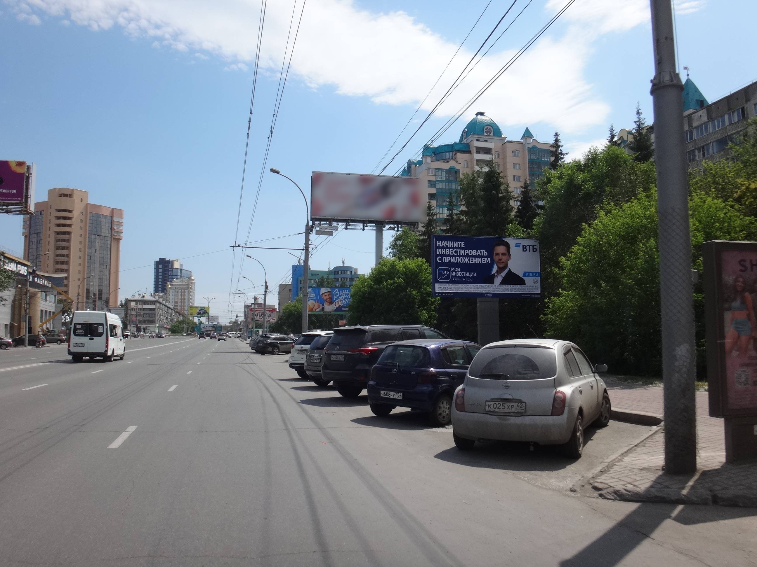 Реклама 3x6 по адресу Нарымская ул., д.19