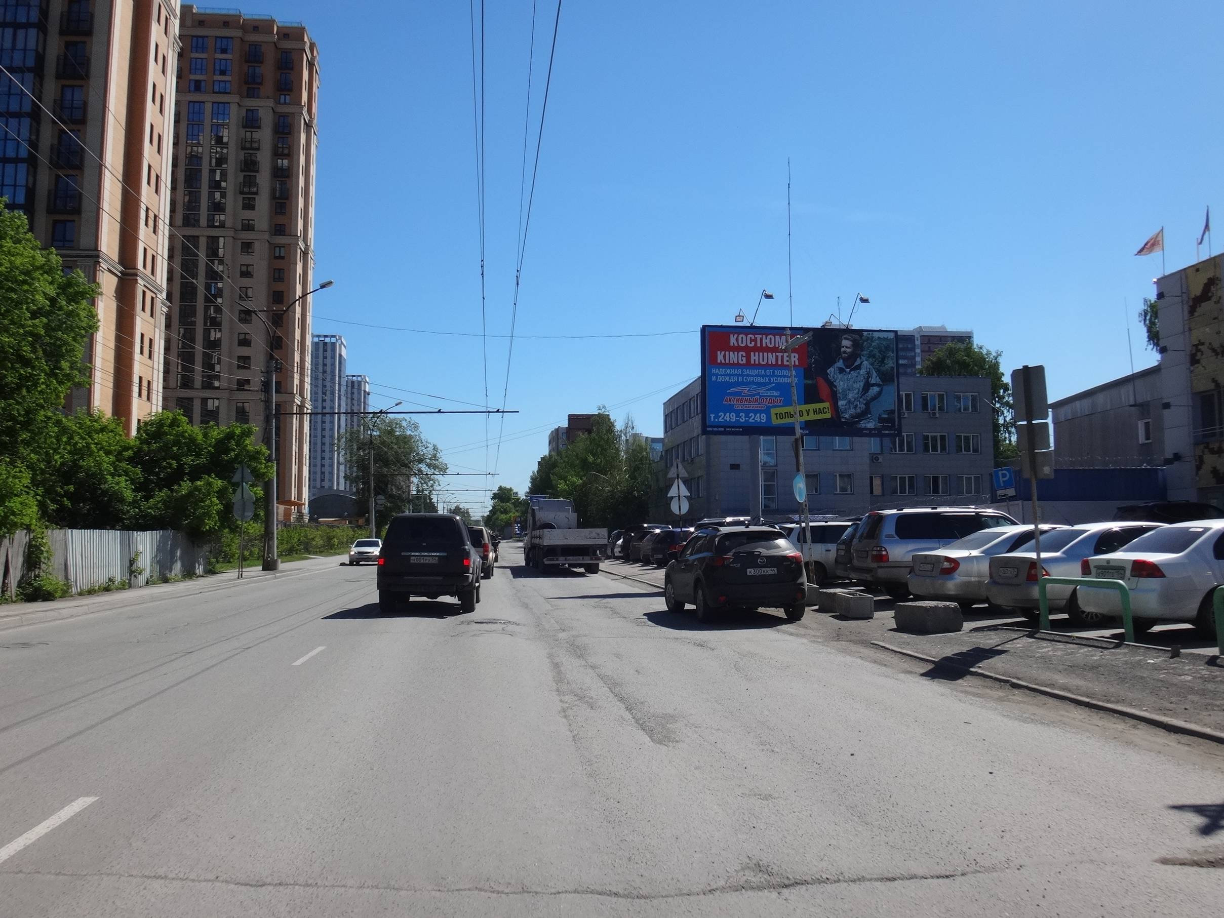 Реклама 3x6 по адресу Писарева ул., д.60 (ТЦ "Бaza")