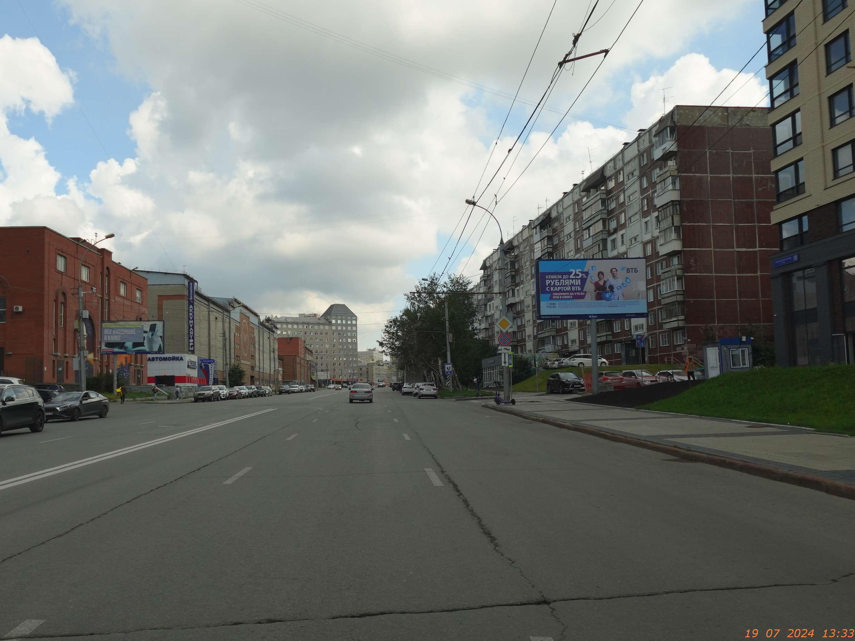 Реклама 3x6 по адресу Железнодорожная ул. / Обдорская ул.