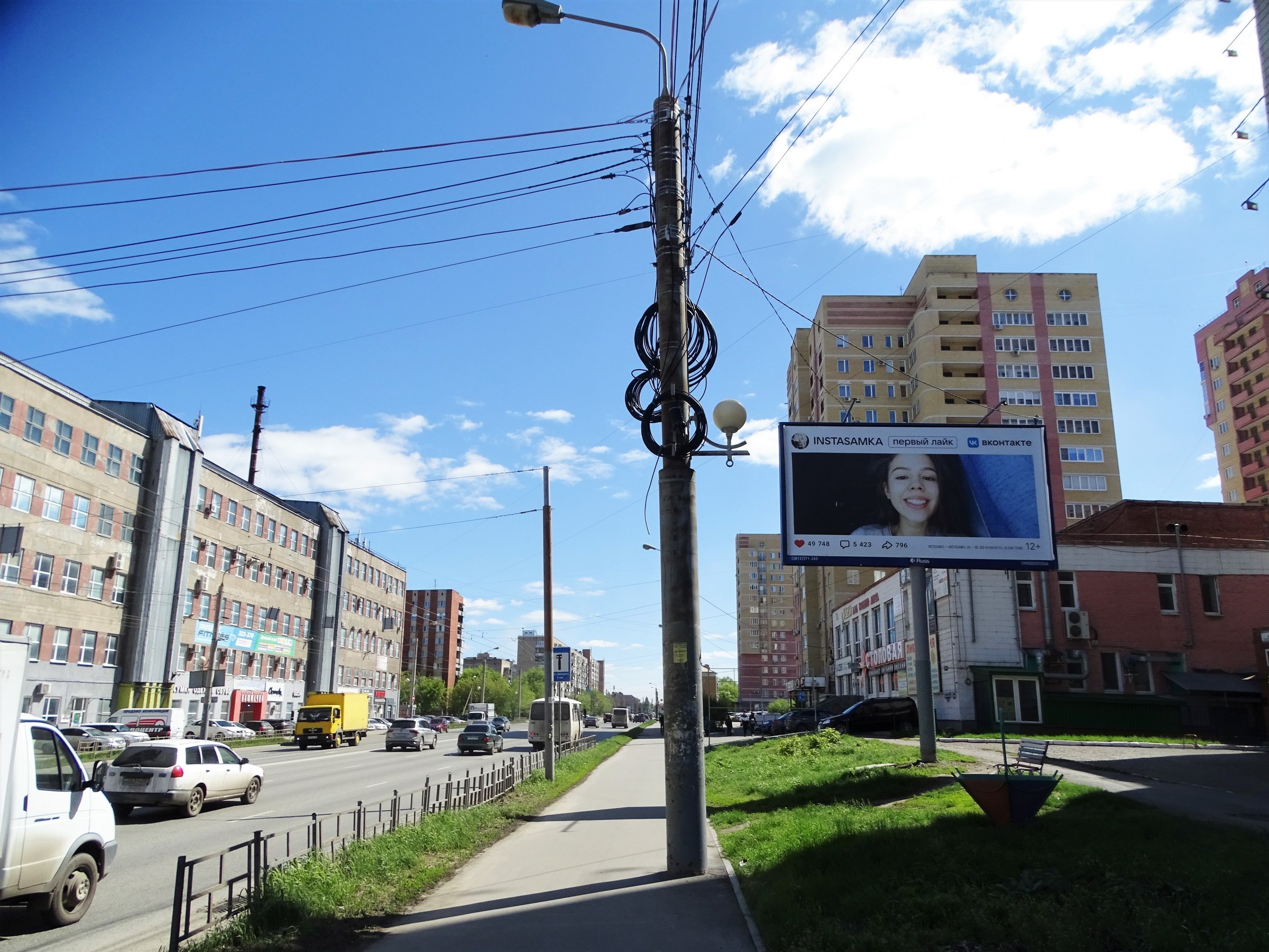 Реклама 3x6 по адресу 10 лет Октября ул. / Шебалдина ул.