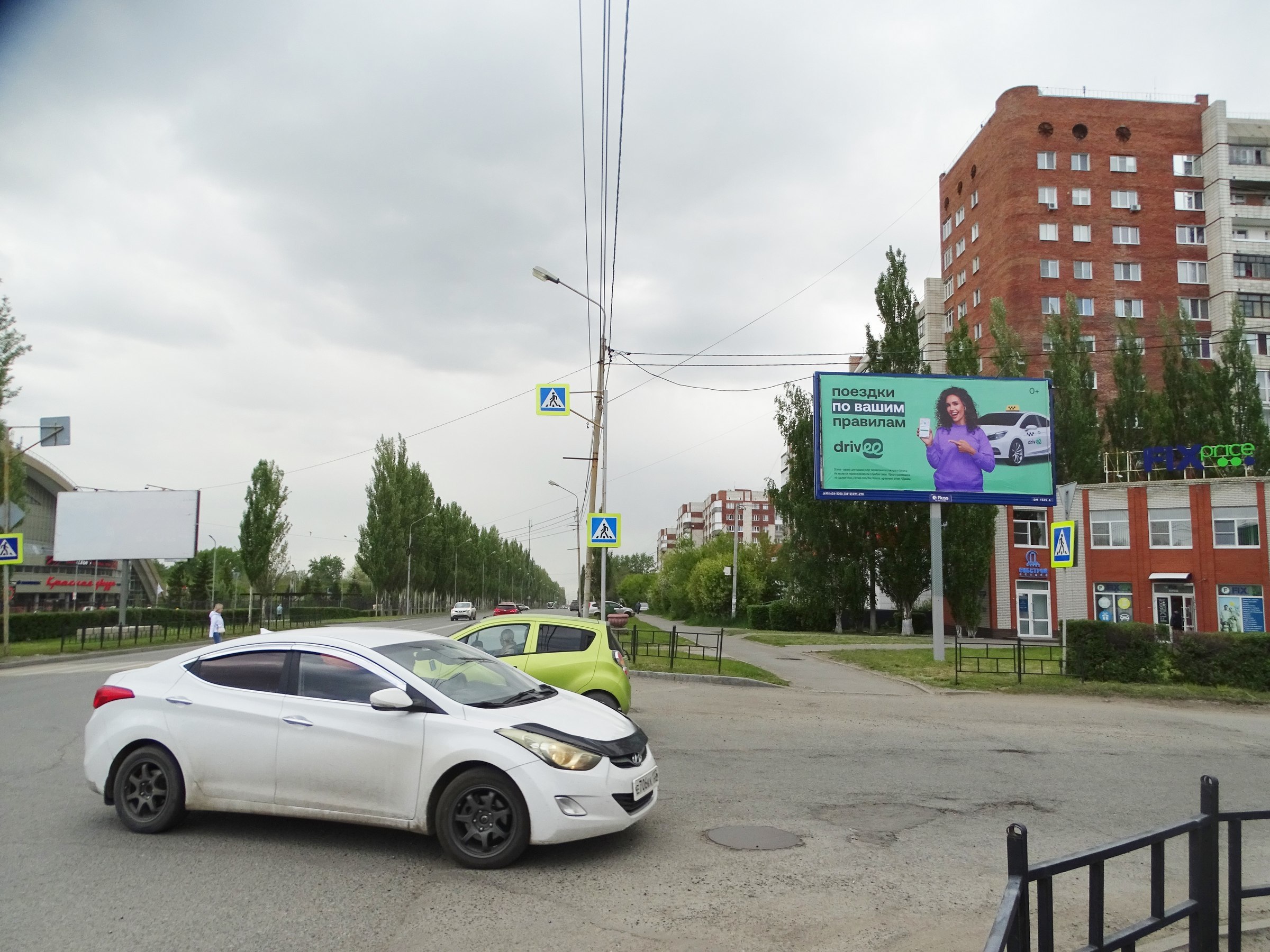 Реклама 3x6 по адресу Масленникова ул. / 20-я Линия ул.