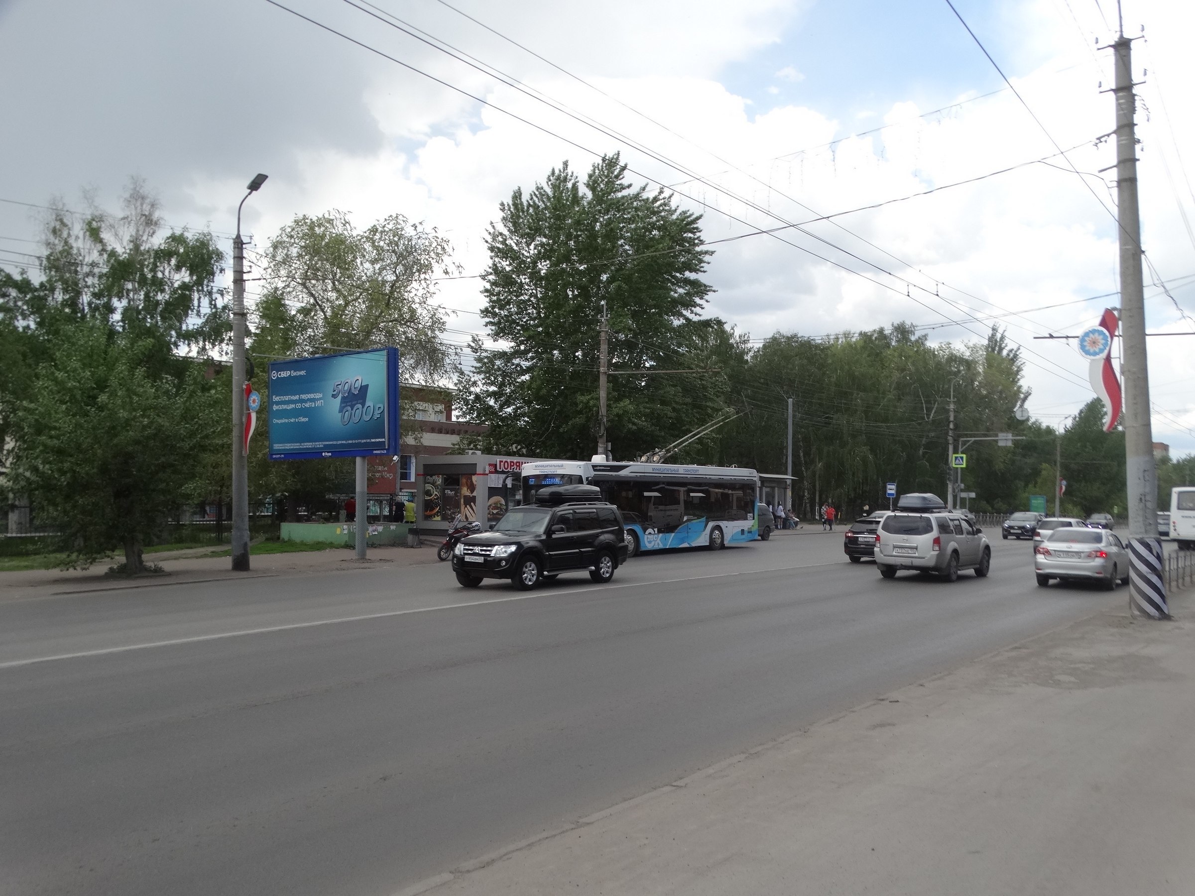 Реклама 3x6 по адресу Мира пр-т, д. 11 (ост. "Тех. университет")