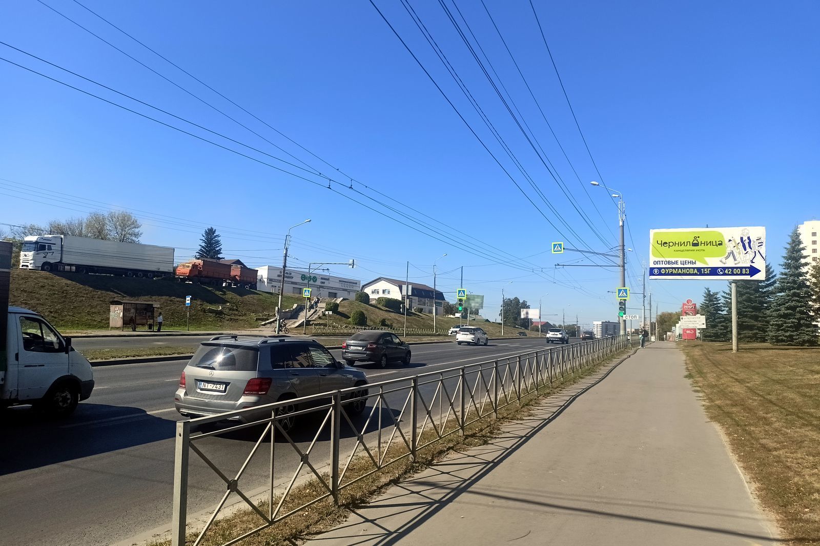 Реклама 3x6 по адресу 8 Марта ул.  27 А
